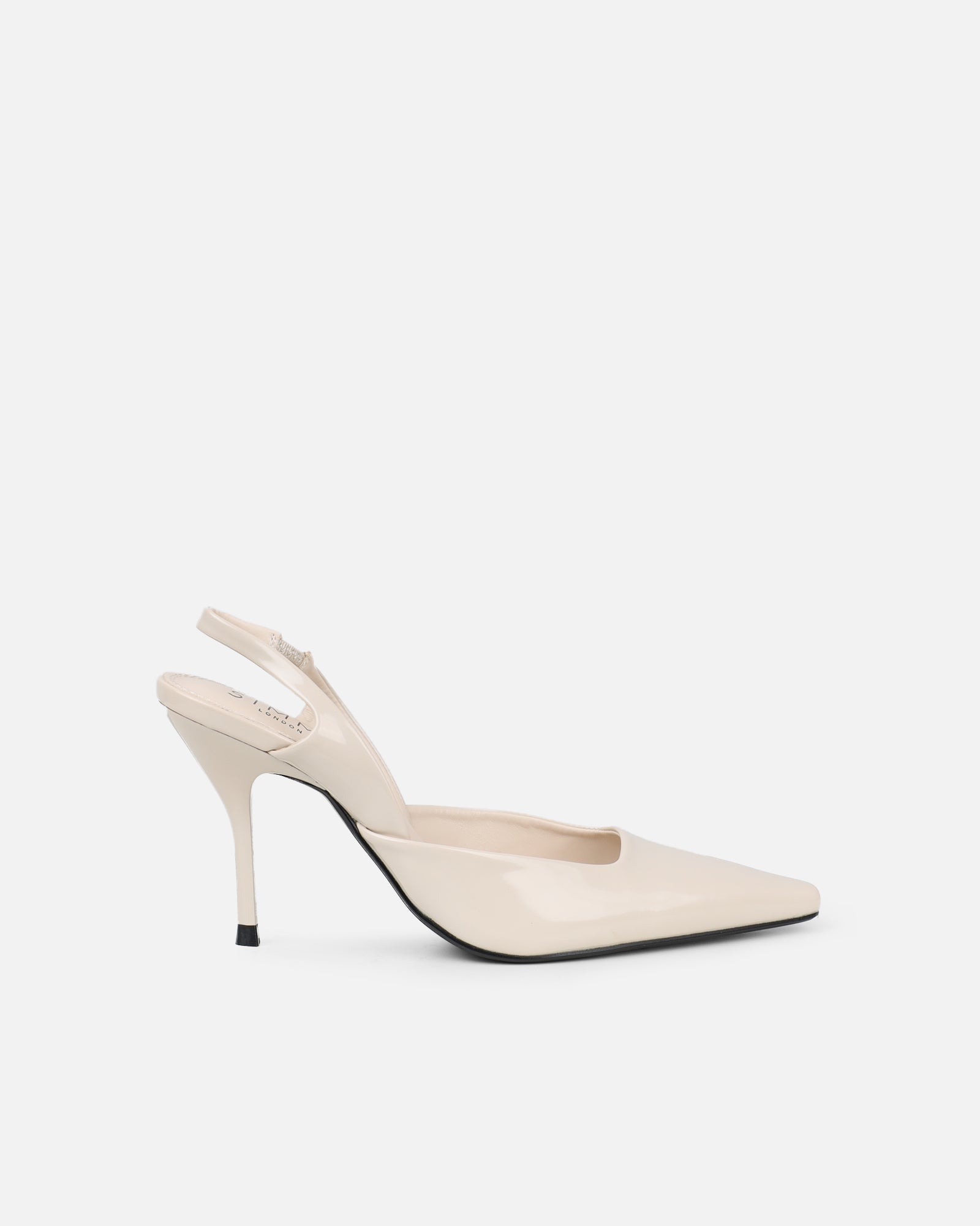 Darcia stone box sling back court shoes | SIMMI London