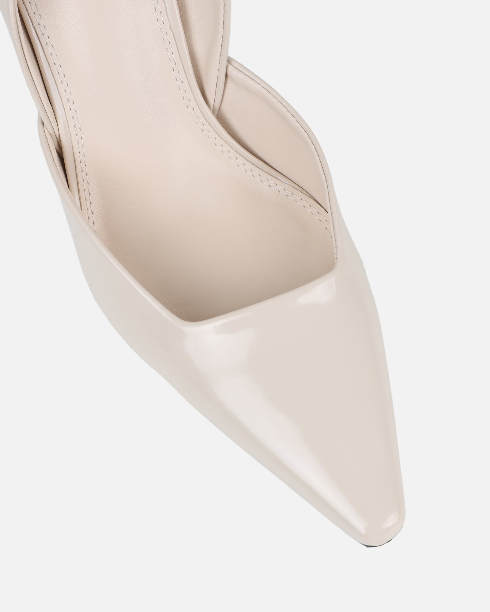 Darcia stone box sling back court shoes | SIMMI London