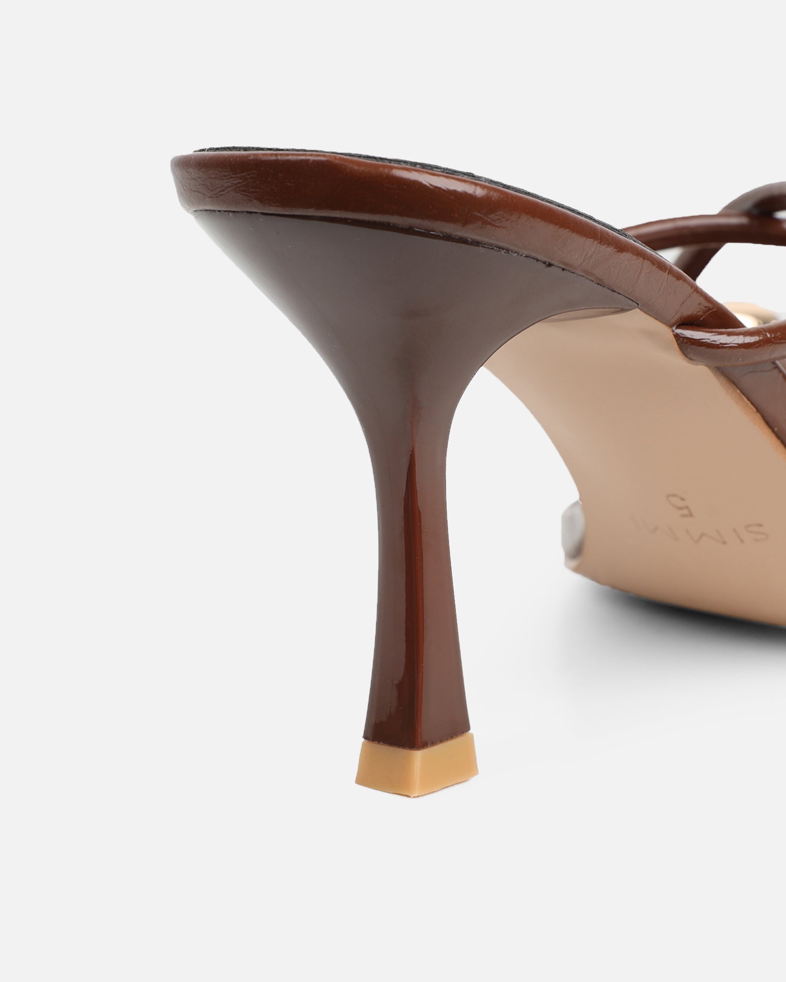 Maureen Tan Gold Detail Mules | SIMMI London