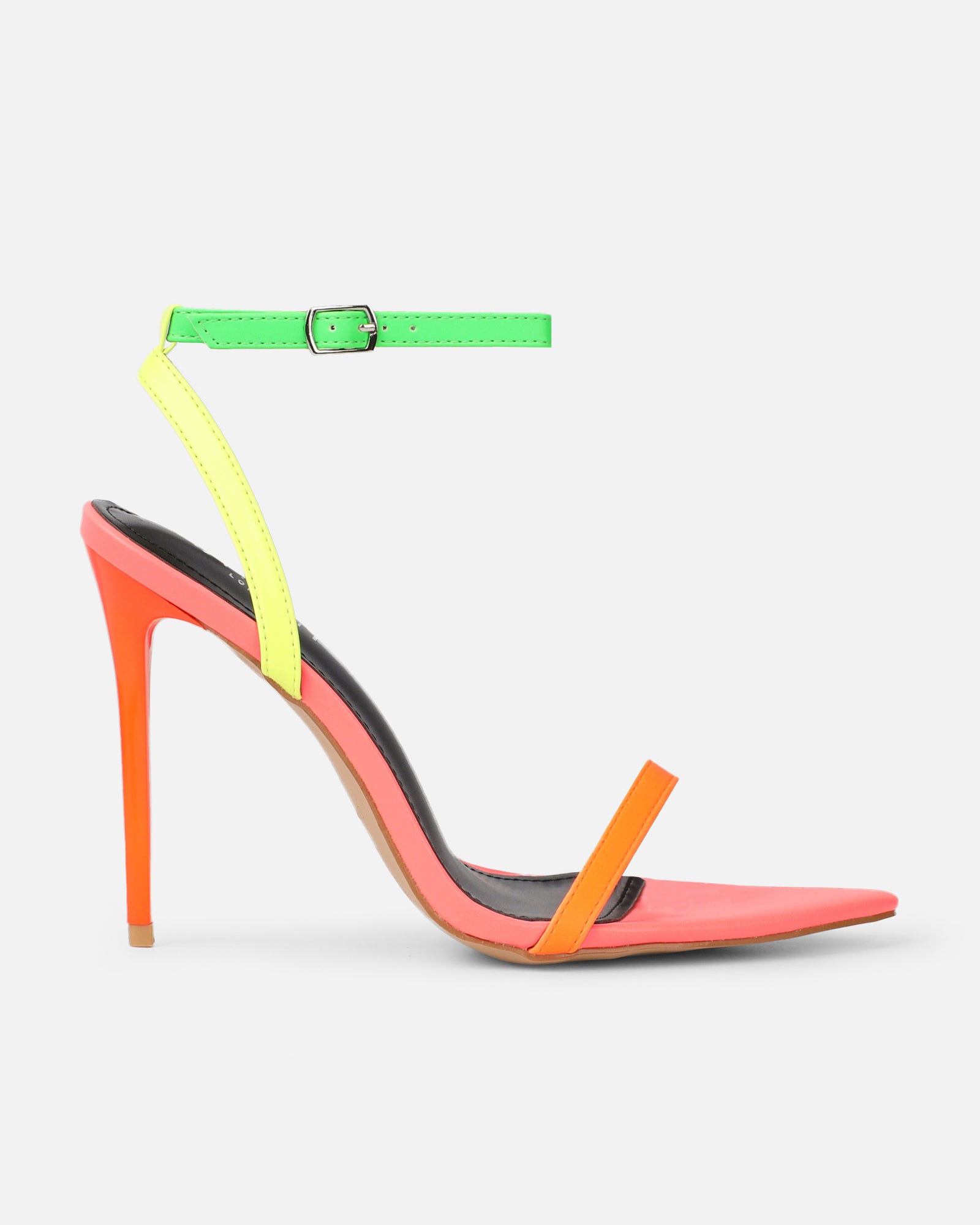 Estafaniaa Neon Mix stiletto sandals | SIMMI London