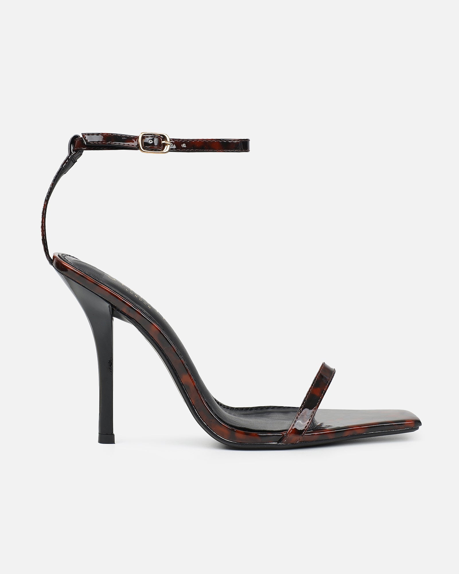 Dosia tortoiseshell effect two part sandals | SIMMI London