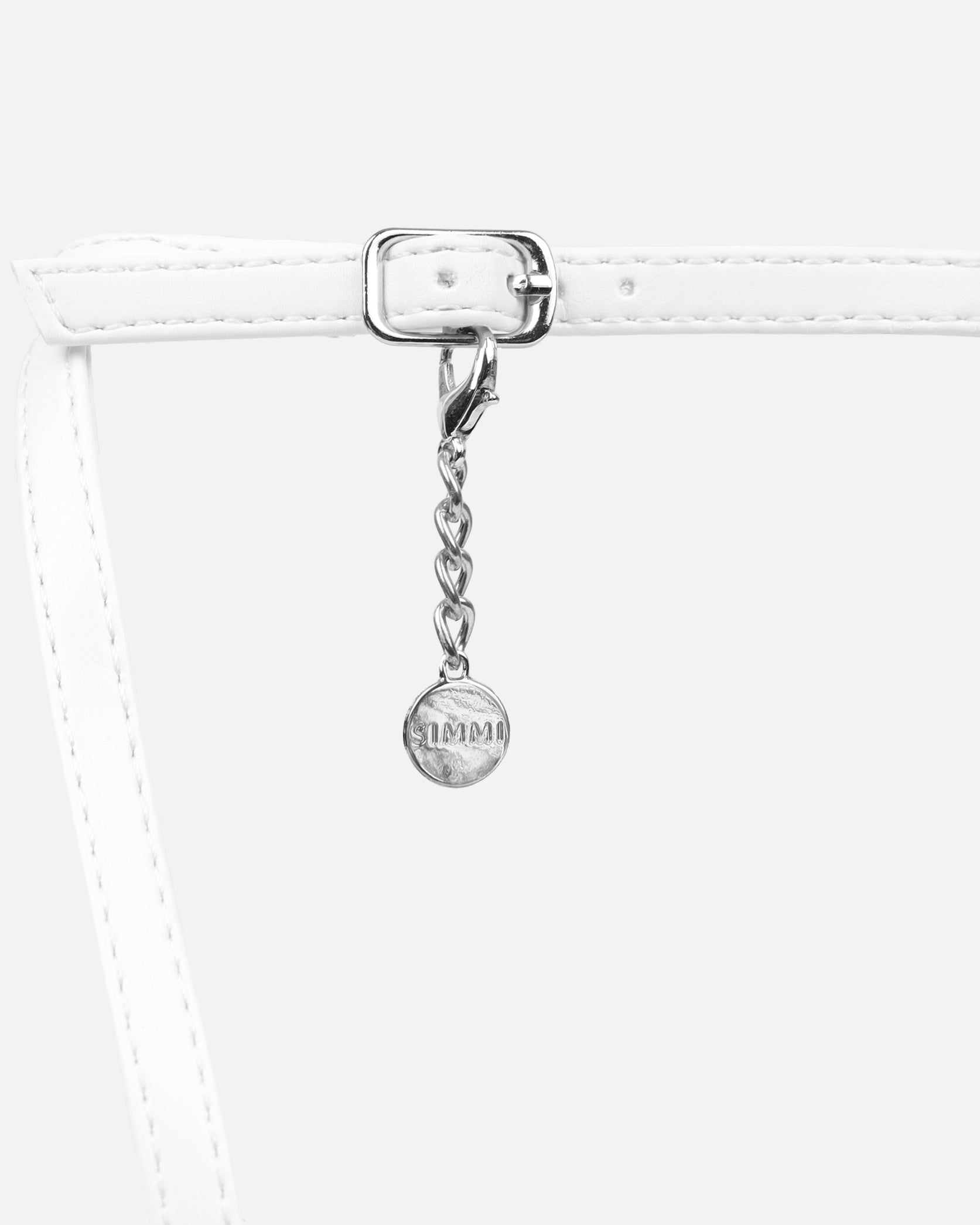 Citra White Espadrille Wedges | SIMMI London