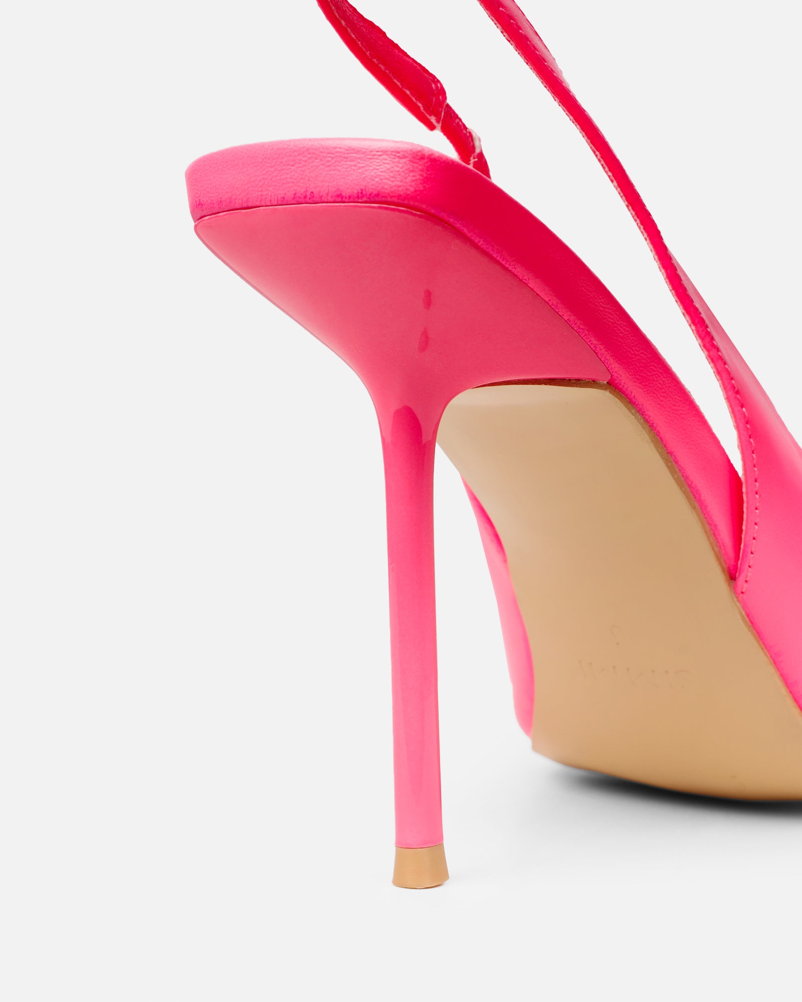 Flora Pink Sling Back Court Shoes | SIMMI London