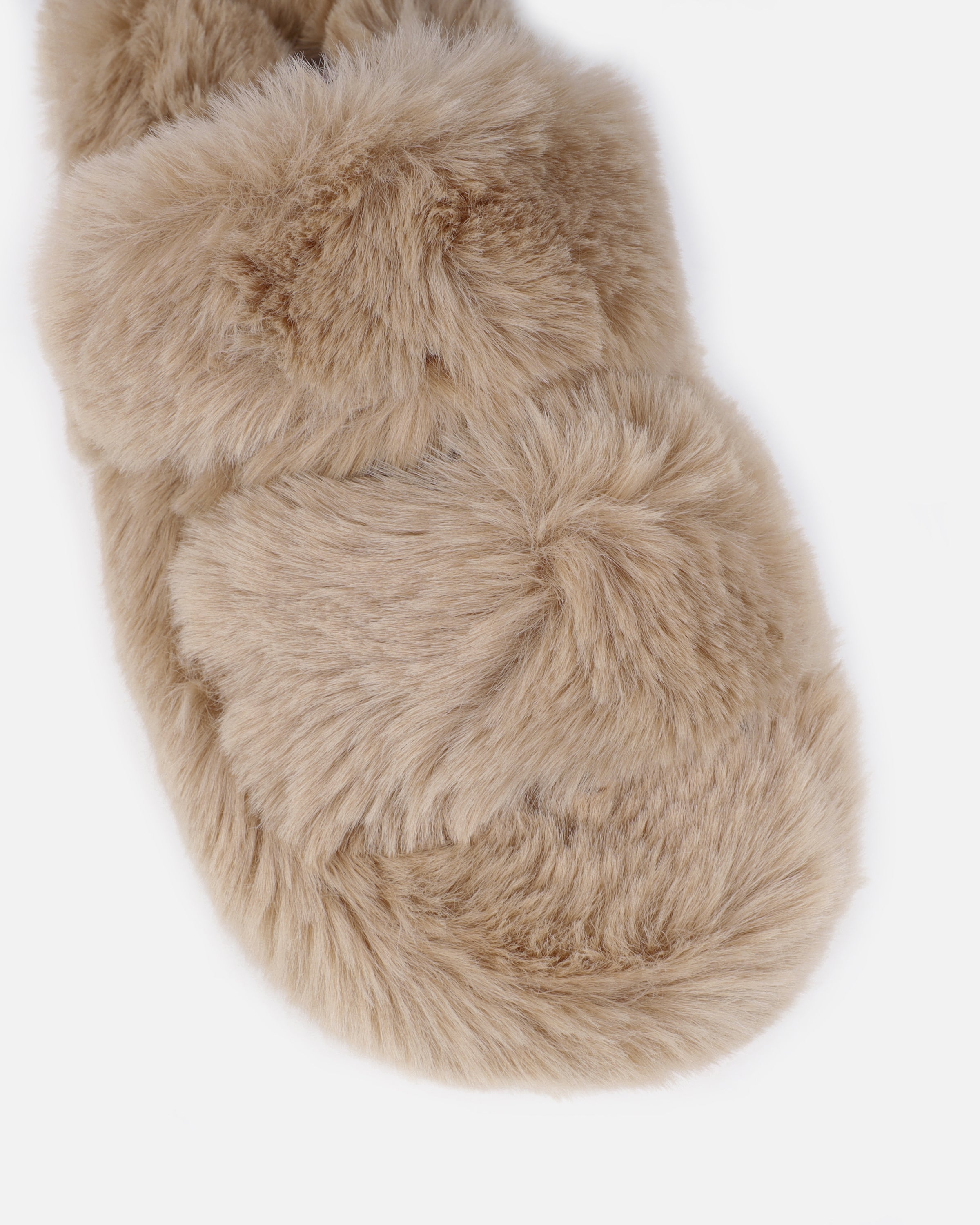 Fuzziest Mink Faux Fur Fluffy Slippers | SIMMI London