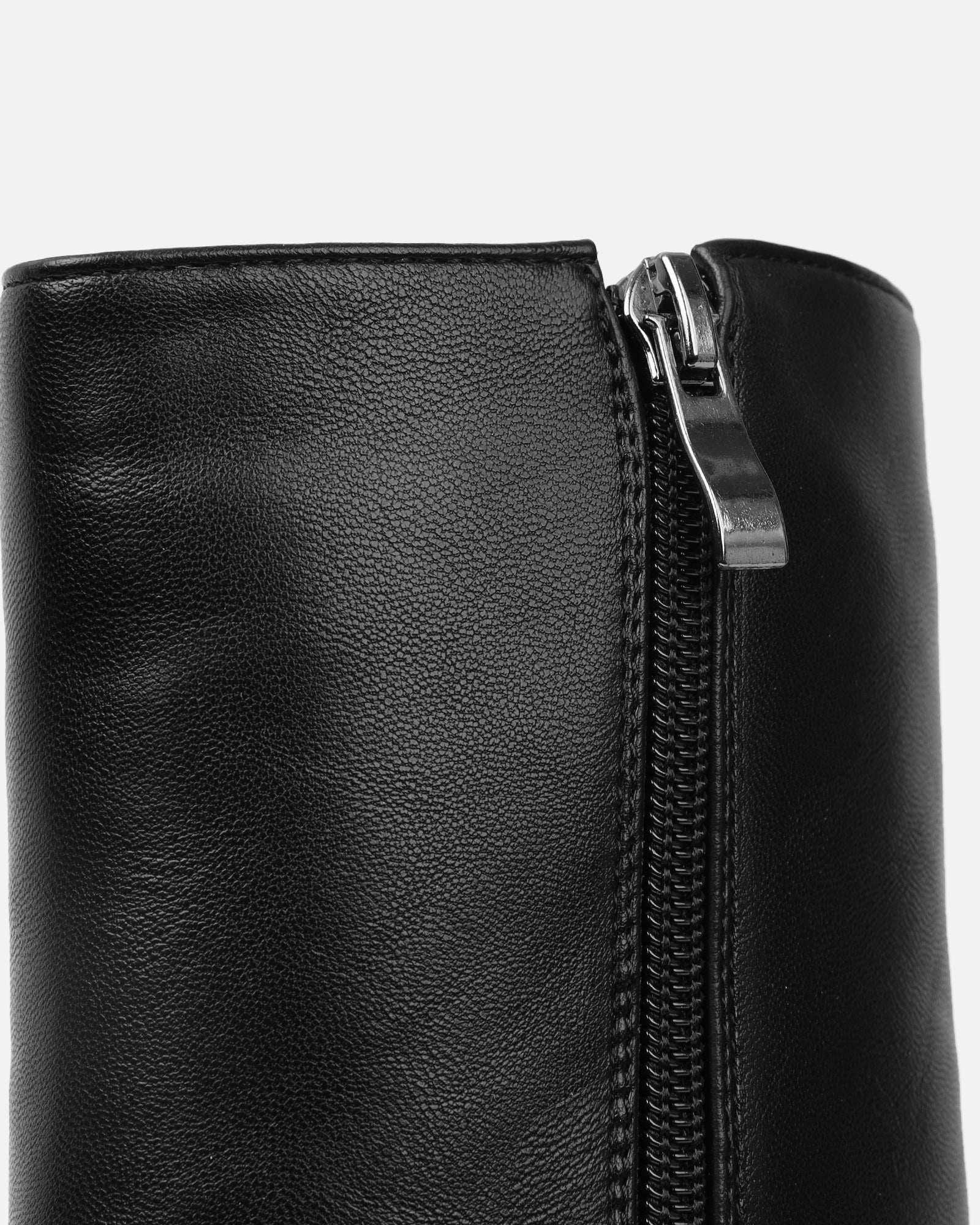 Garfield Black Square Toe Ankle Boots | SIMMI London