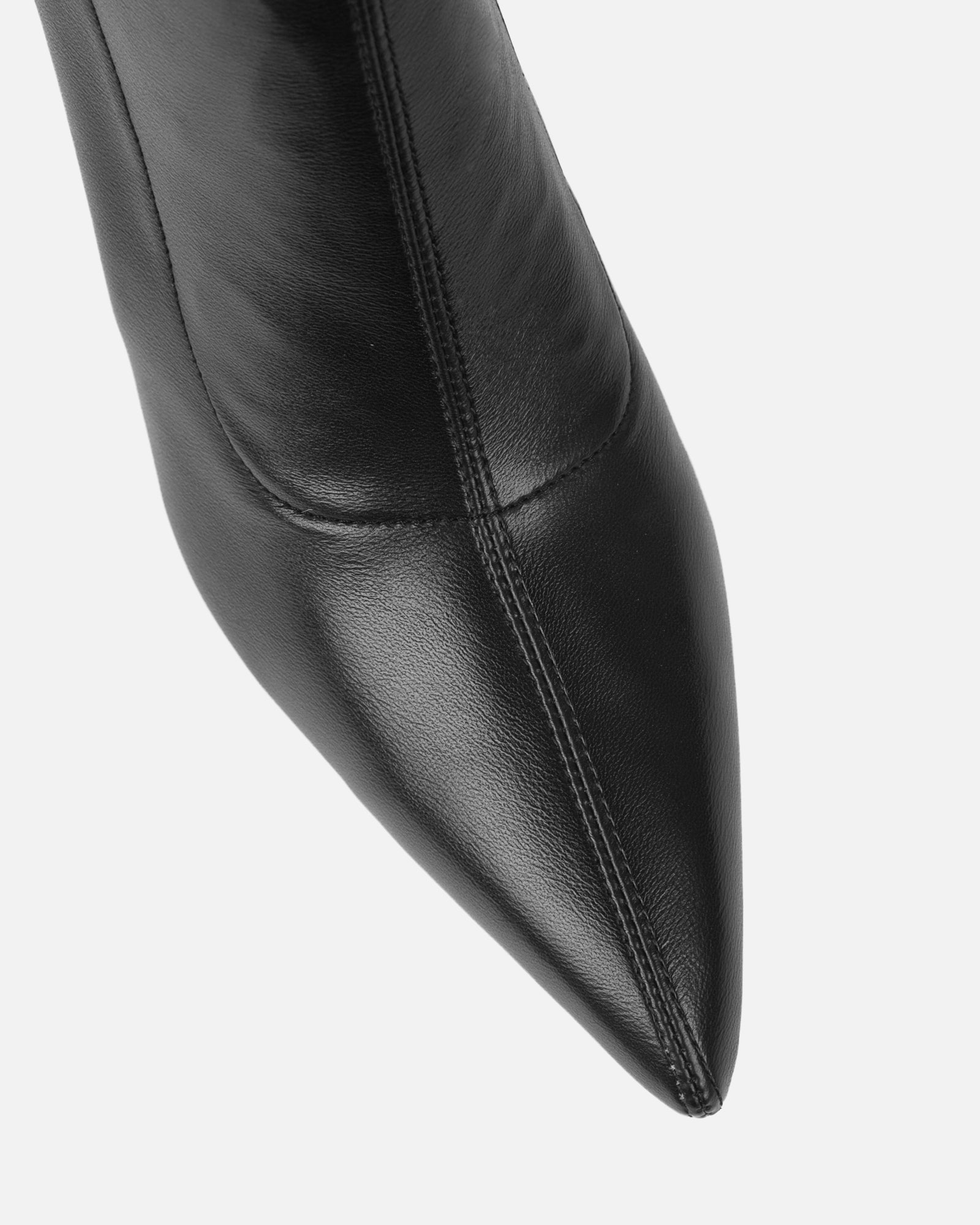 Garrett Black Stretch Sock Boots | SIMMI London