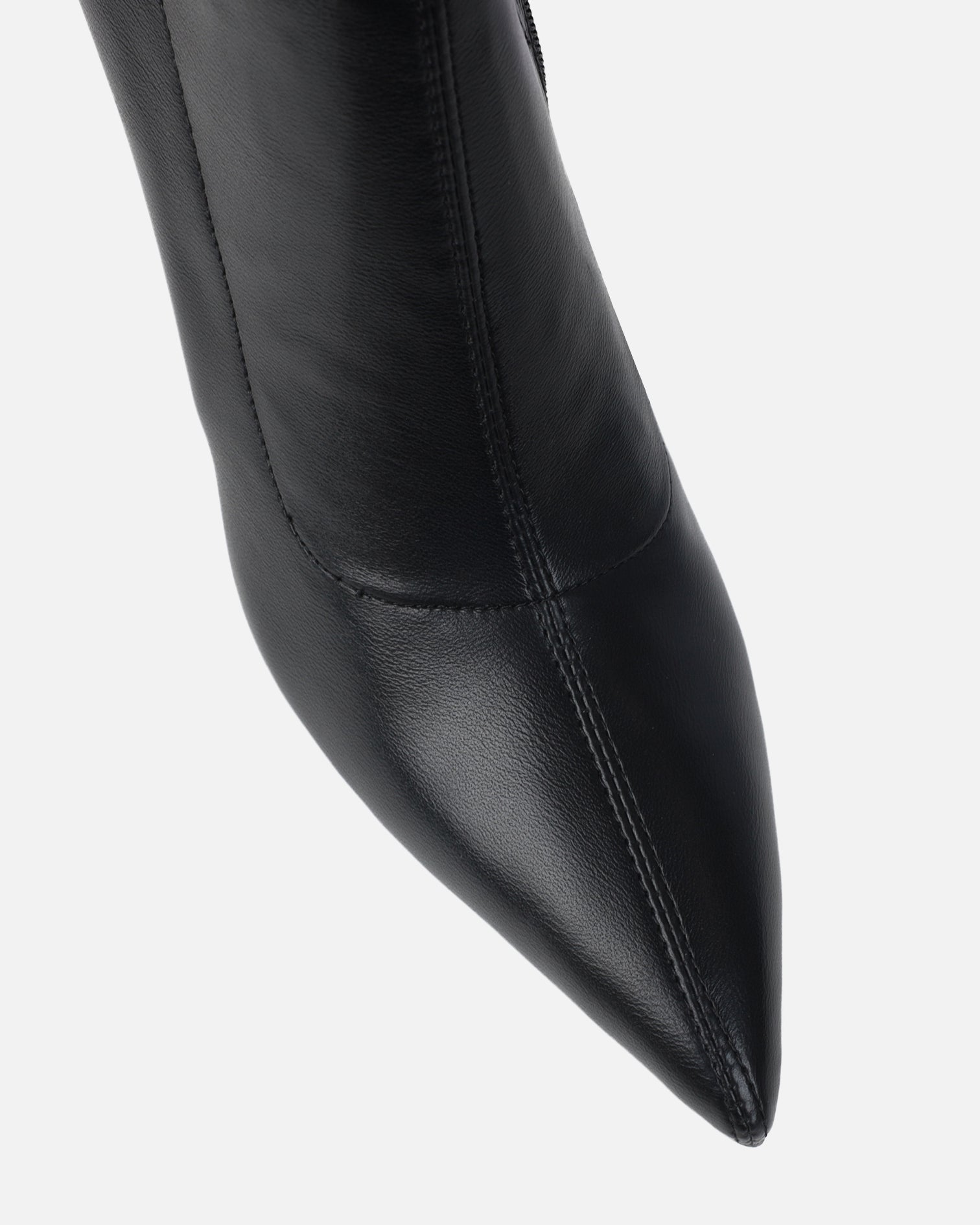 Vermont Black Stretch Over The Knee Boots | SIMMI London