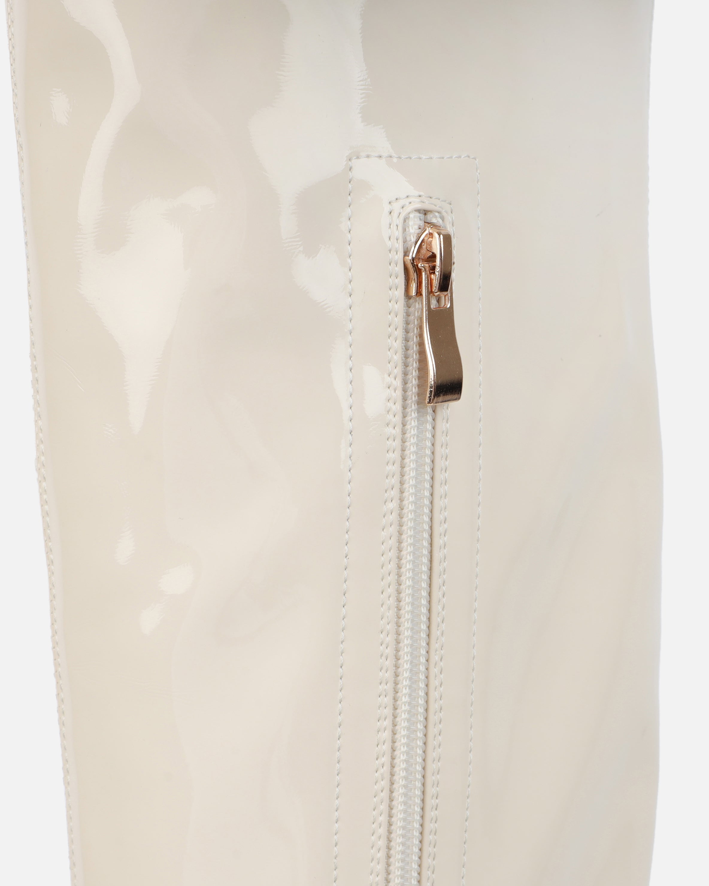 Vermont Stone Patent Stretch Over The Knee Boots | SIMMI London