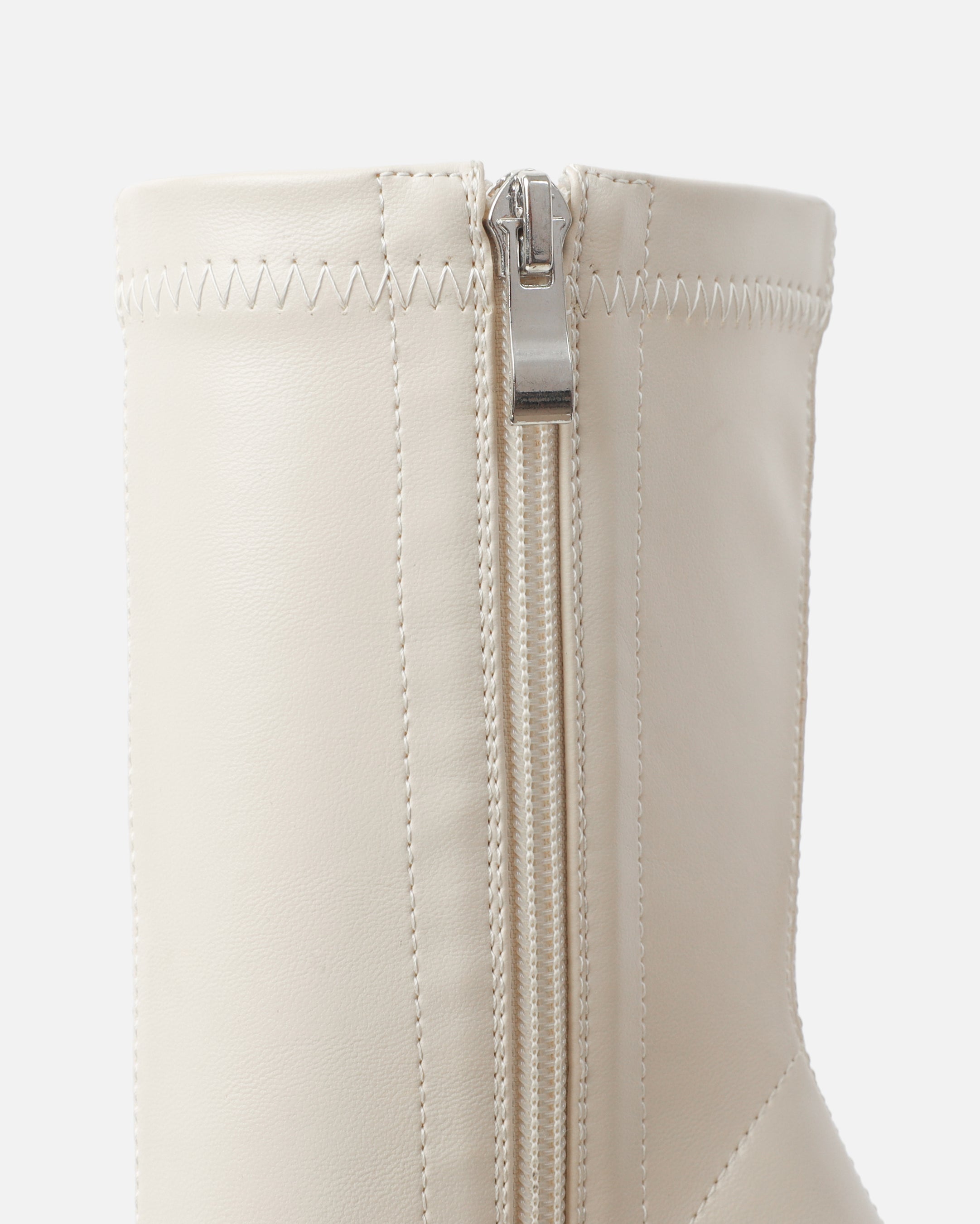 George Stone High Heeled Sock Boots With Toe Cap | SIMMI London