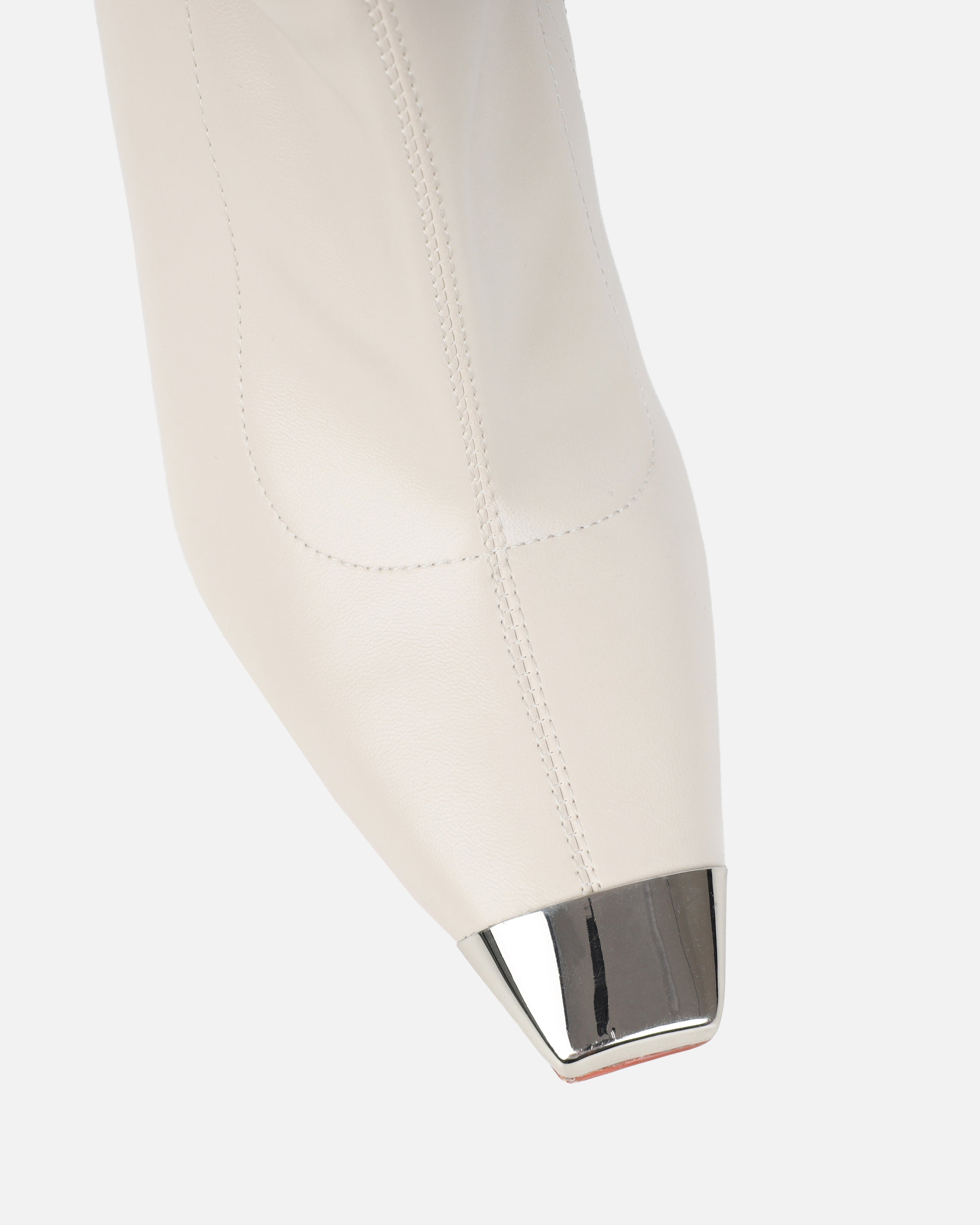 George Stone High Heeled Sock Boots With Toe Cap | SIMMI London