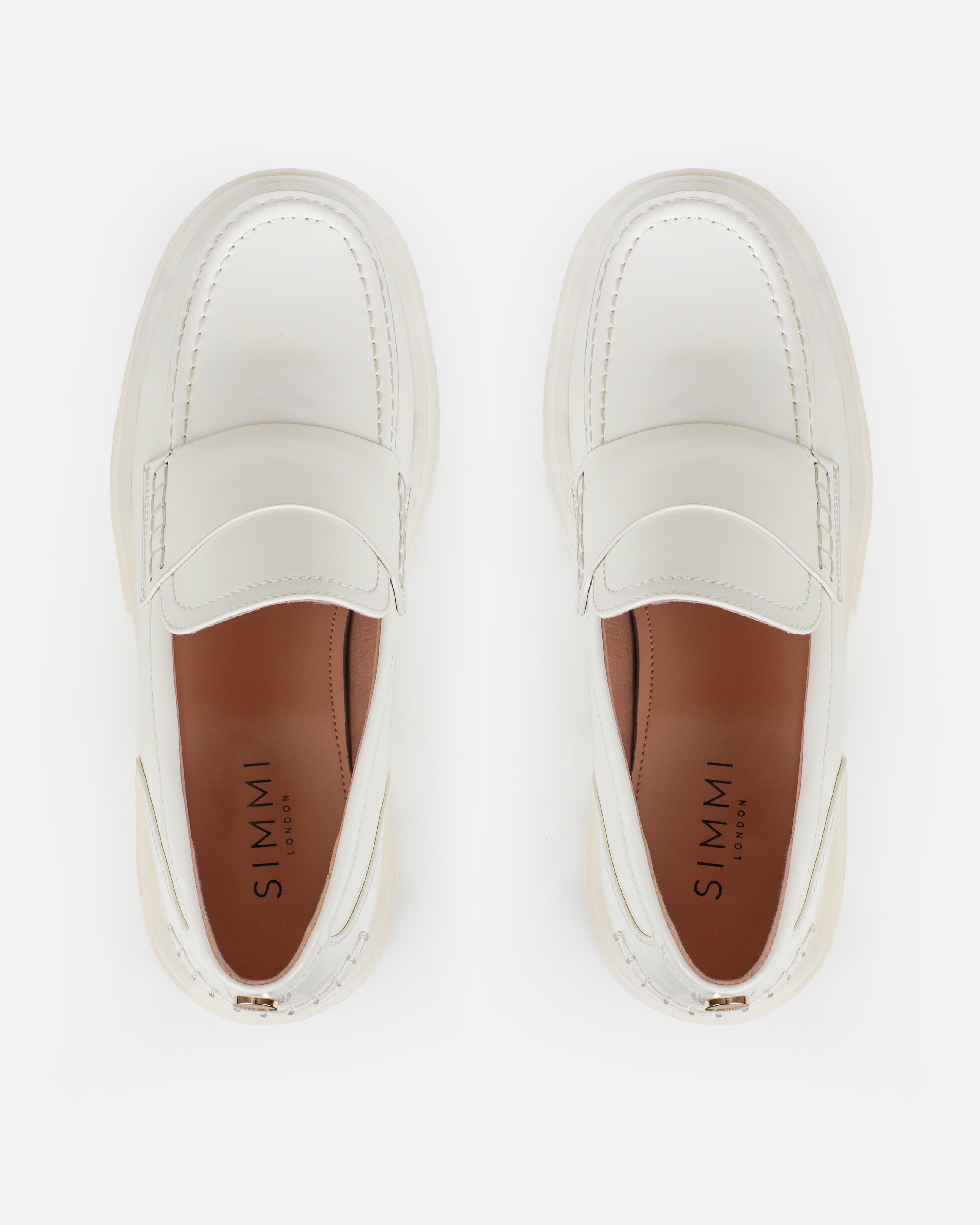 Kane Stone Chunky Loafers | SIMMI London