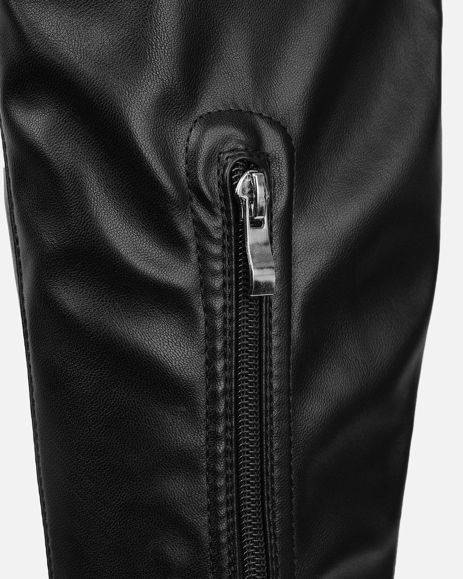 Hades Black Stretch Over The Knee Boots | SIMMI London