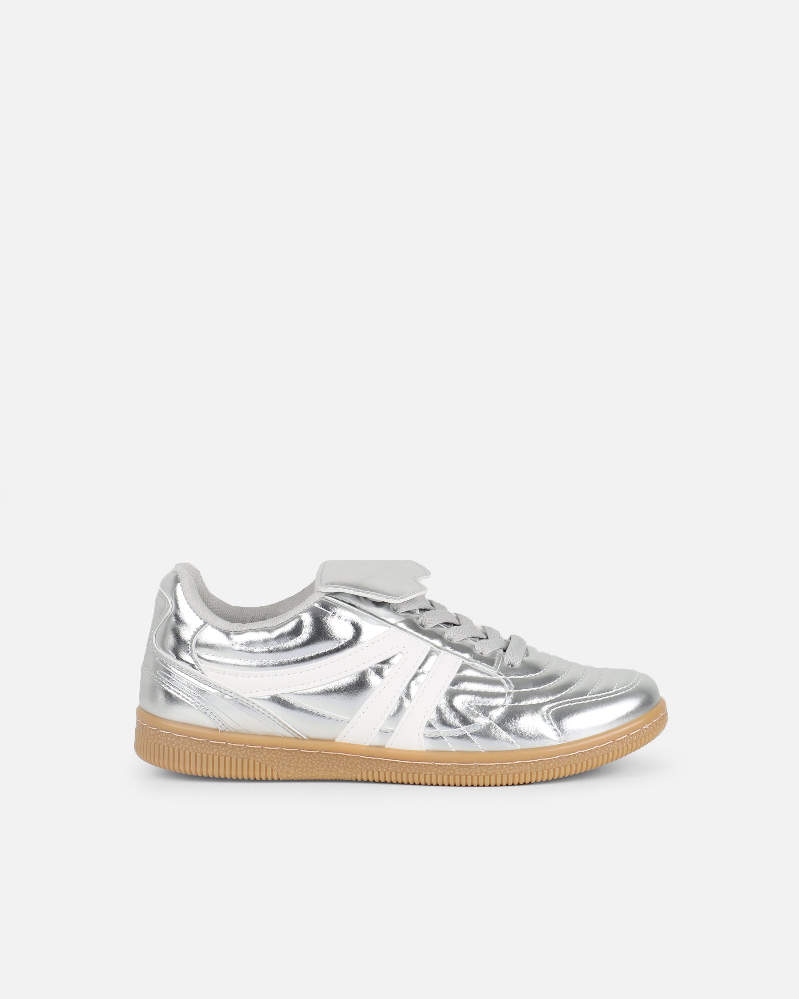 Harri Silver Trainers | SIMMI London