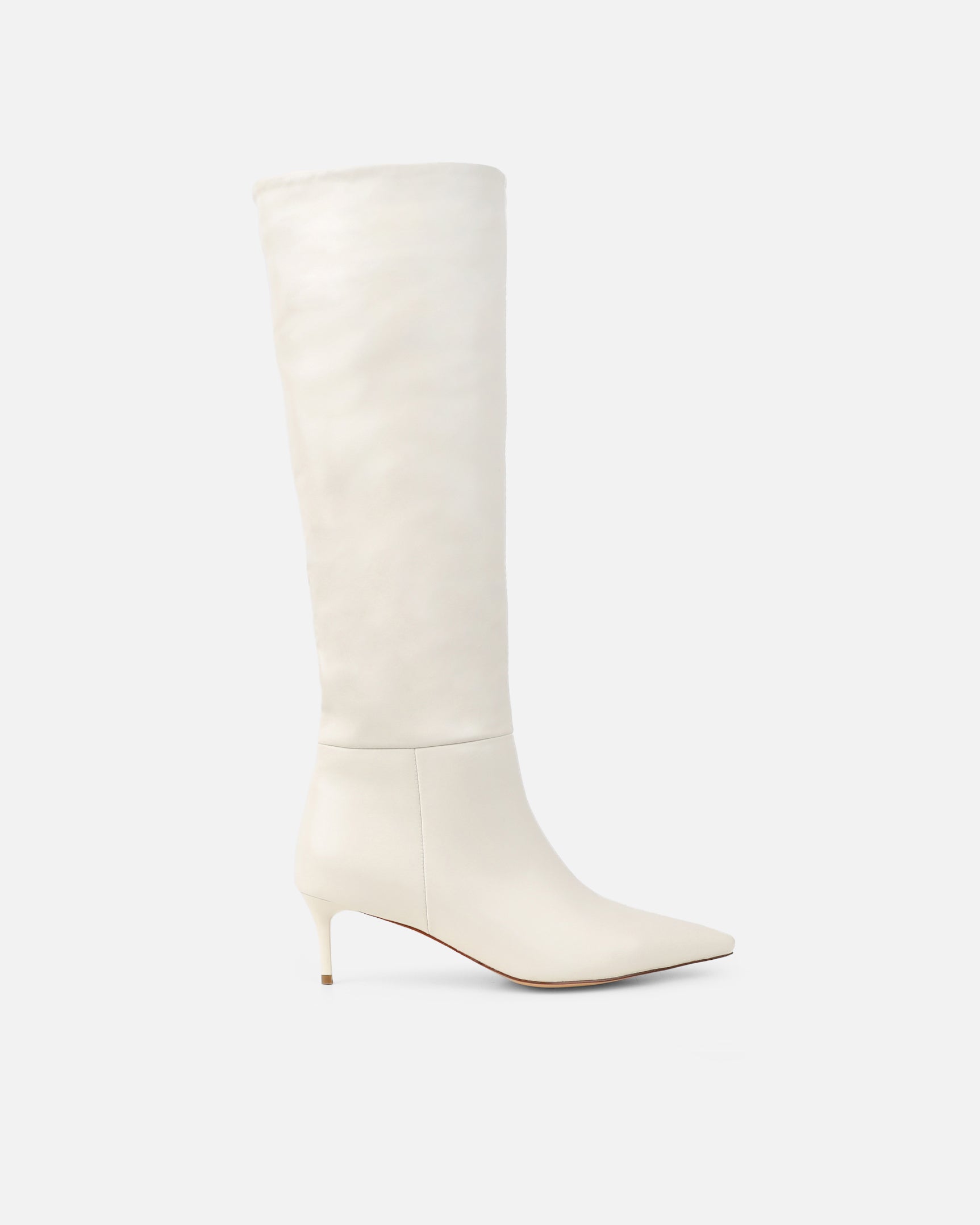 Huxton Tone Pull On Low Heeled Knee High Boots | SIMMI London