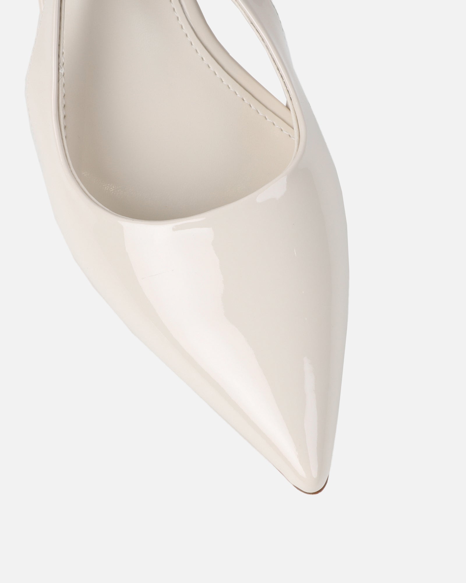 Cecily Stone Patent Low Sling Back Court Shoes | SIMMI London