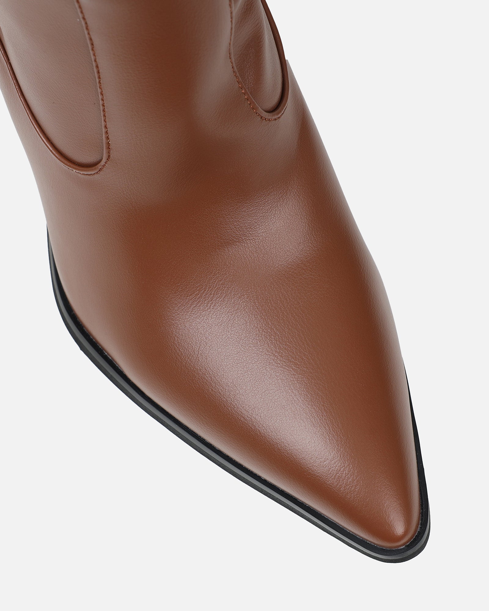 Fisher Tan Over The Knee Boots | SIMMI London