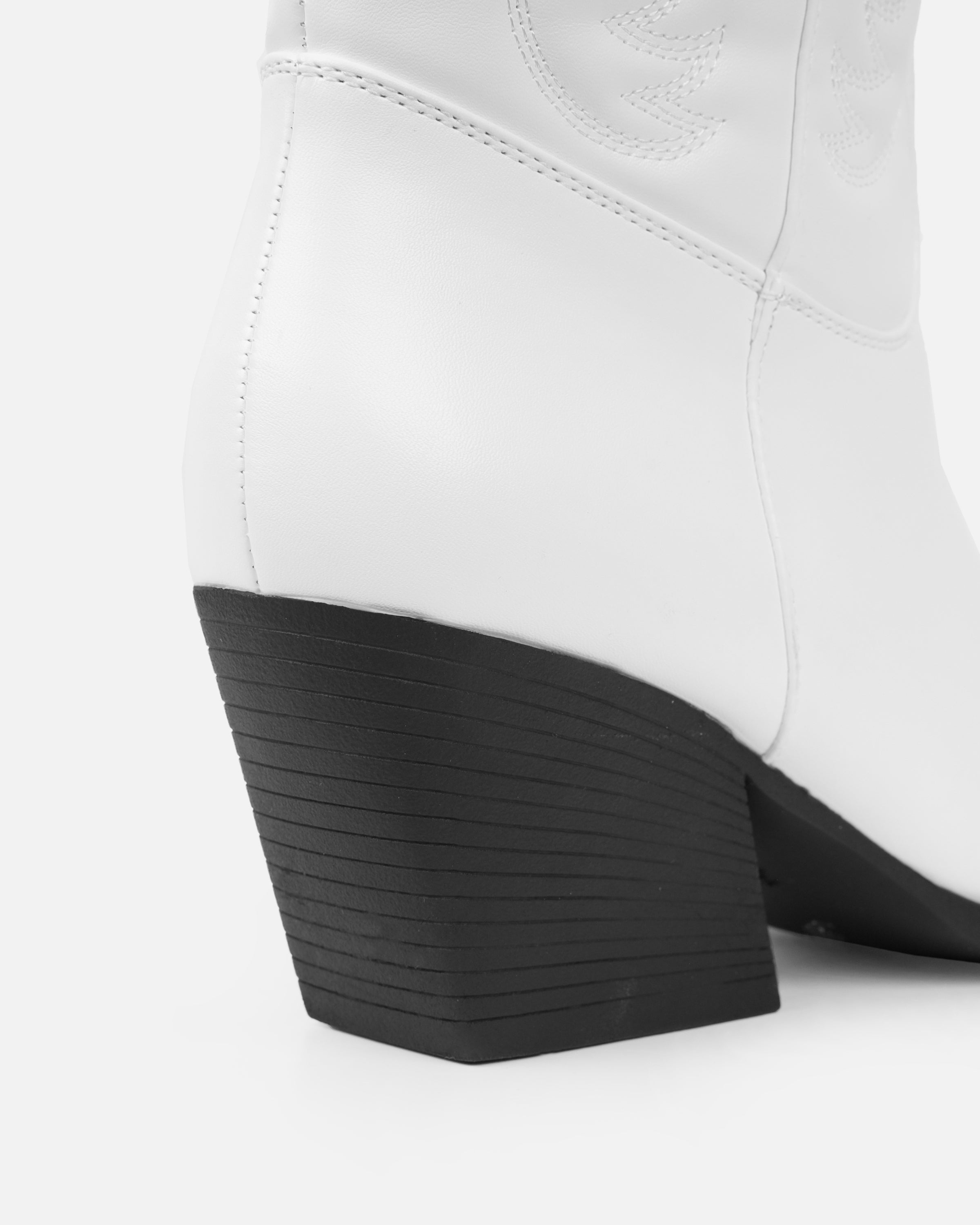 Joseph White Calf Western Boots | SIMMI London