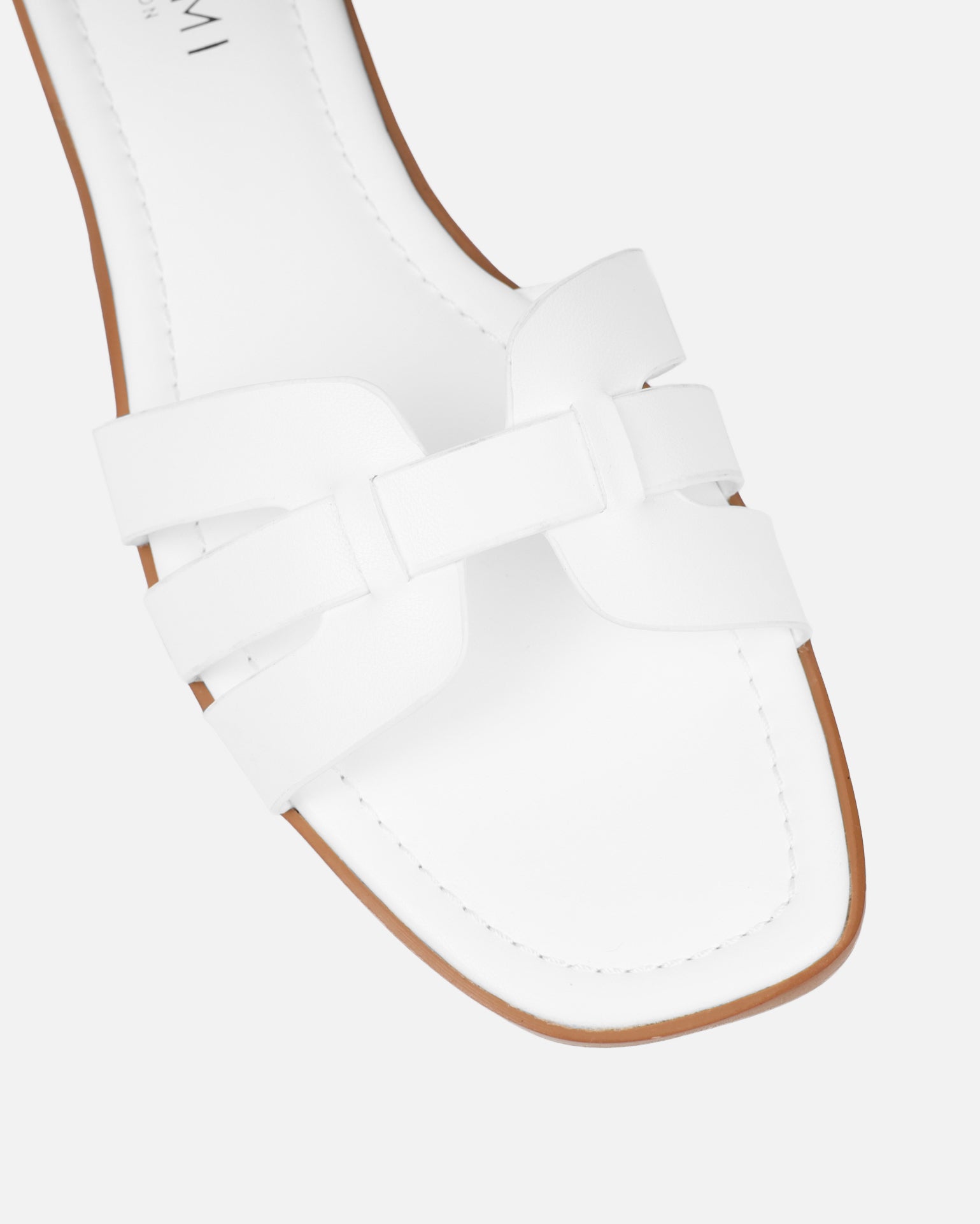 Jorja White Slip On Flat Sandals | SIMMI London