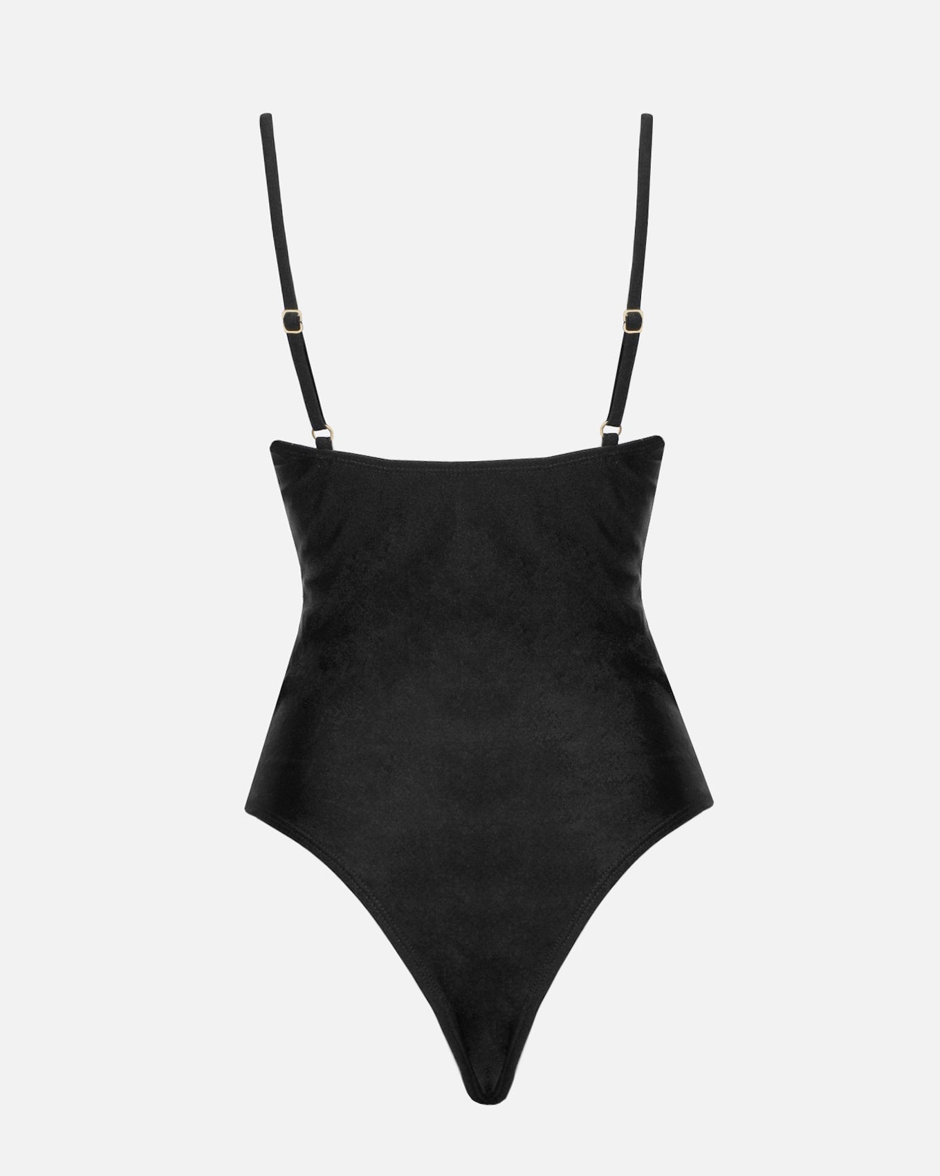 Makara Black Cut Out Swimsuit | SIMMI London