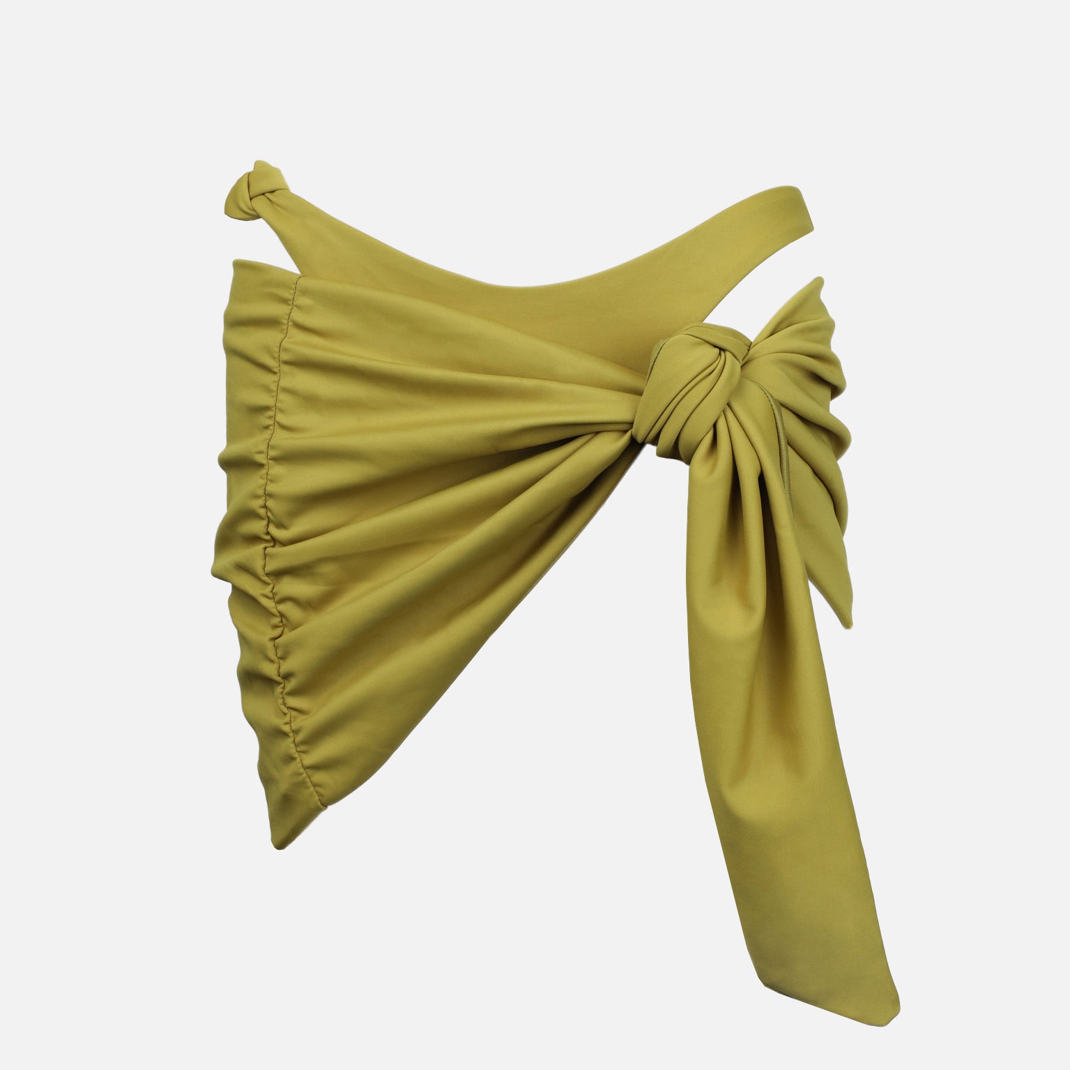 Lanai Olive Knot Detail Sarong | SIMMI London