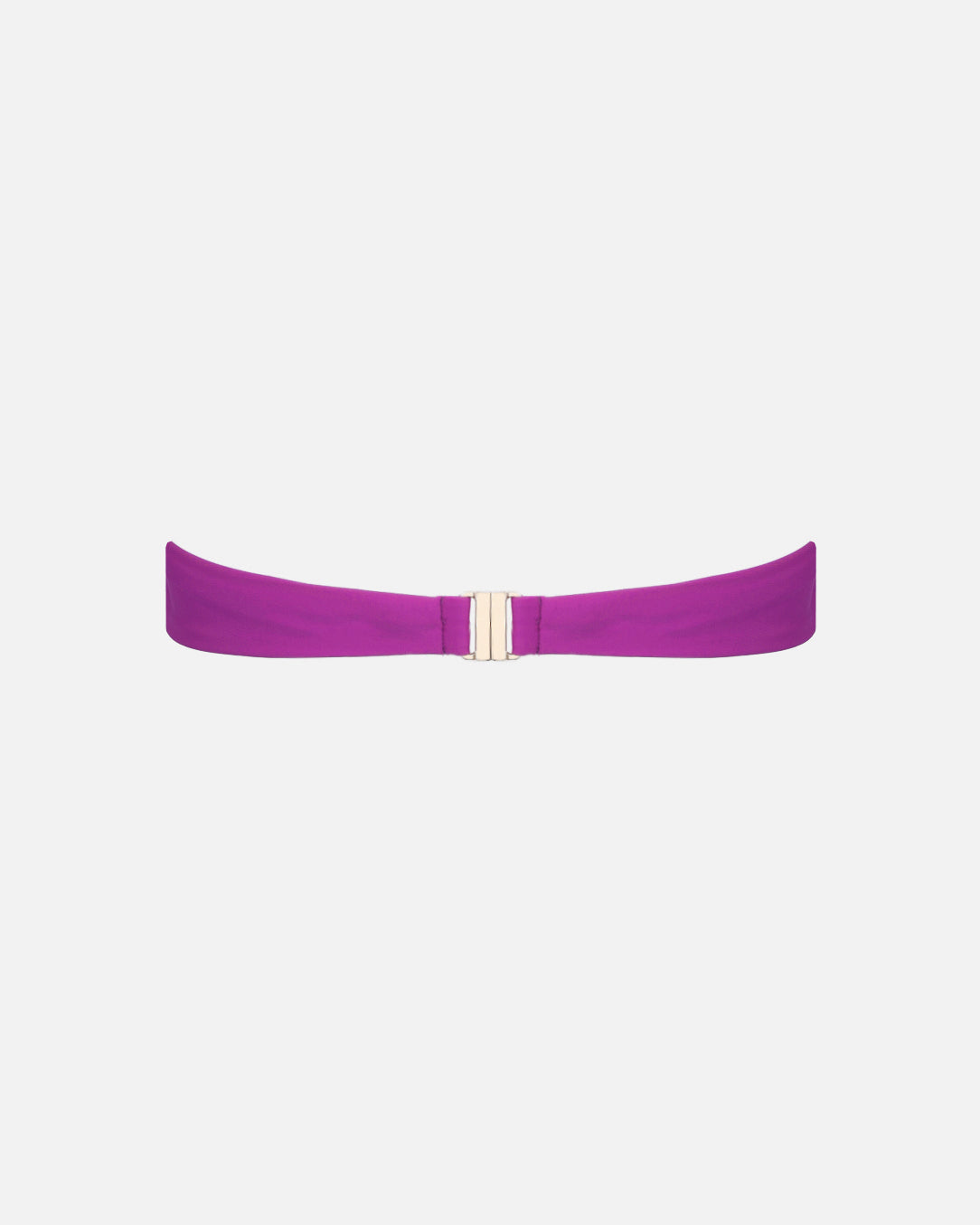 Muna Purple Bandeau Knot Detail Bikini Top | SIMMI London
