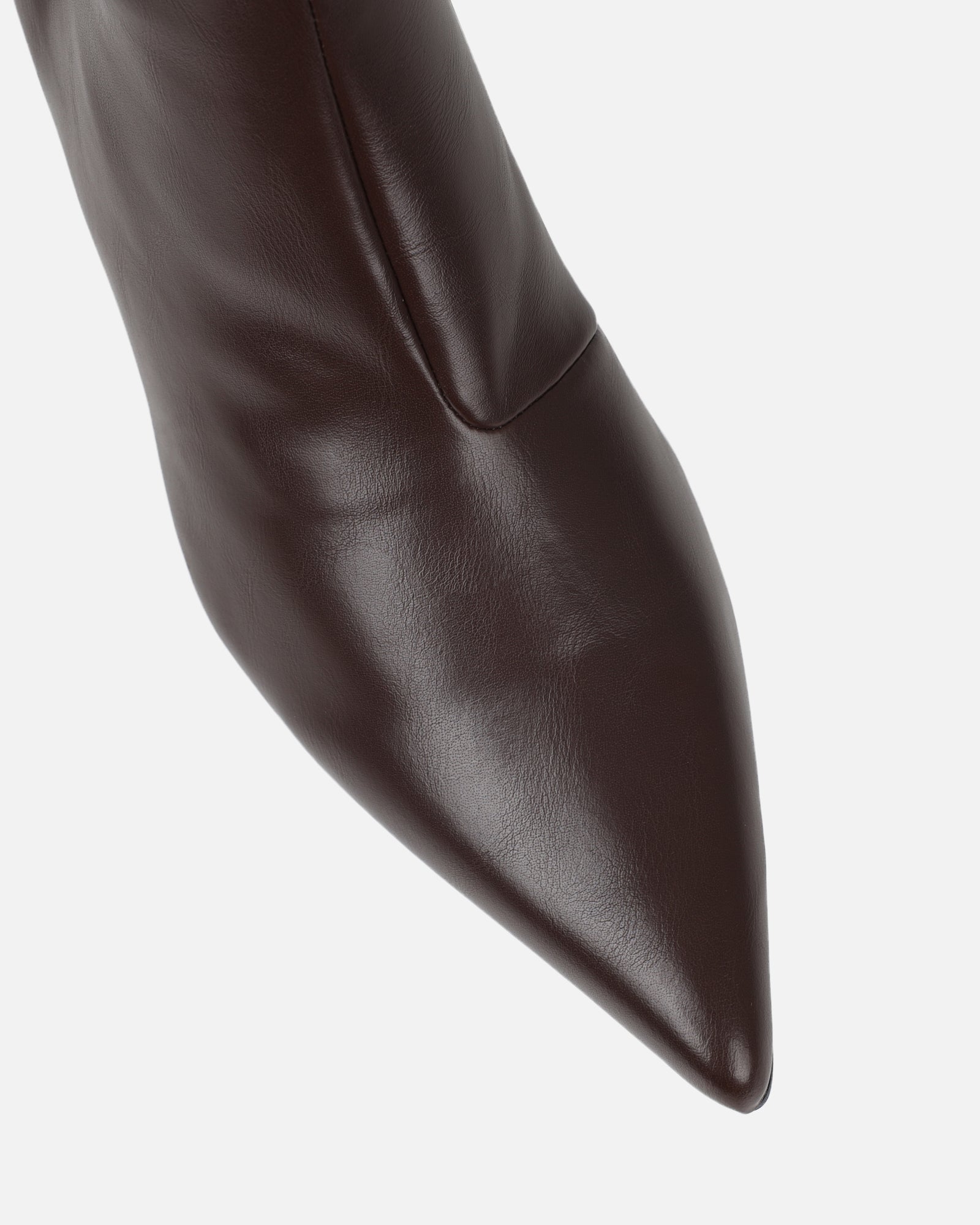 Lambert Chocolate Brown Low Heeled Boots | SIMMI London