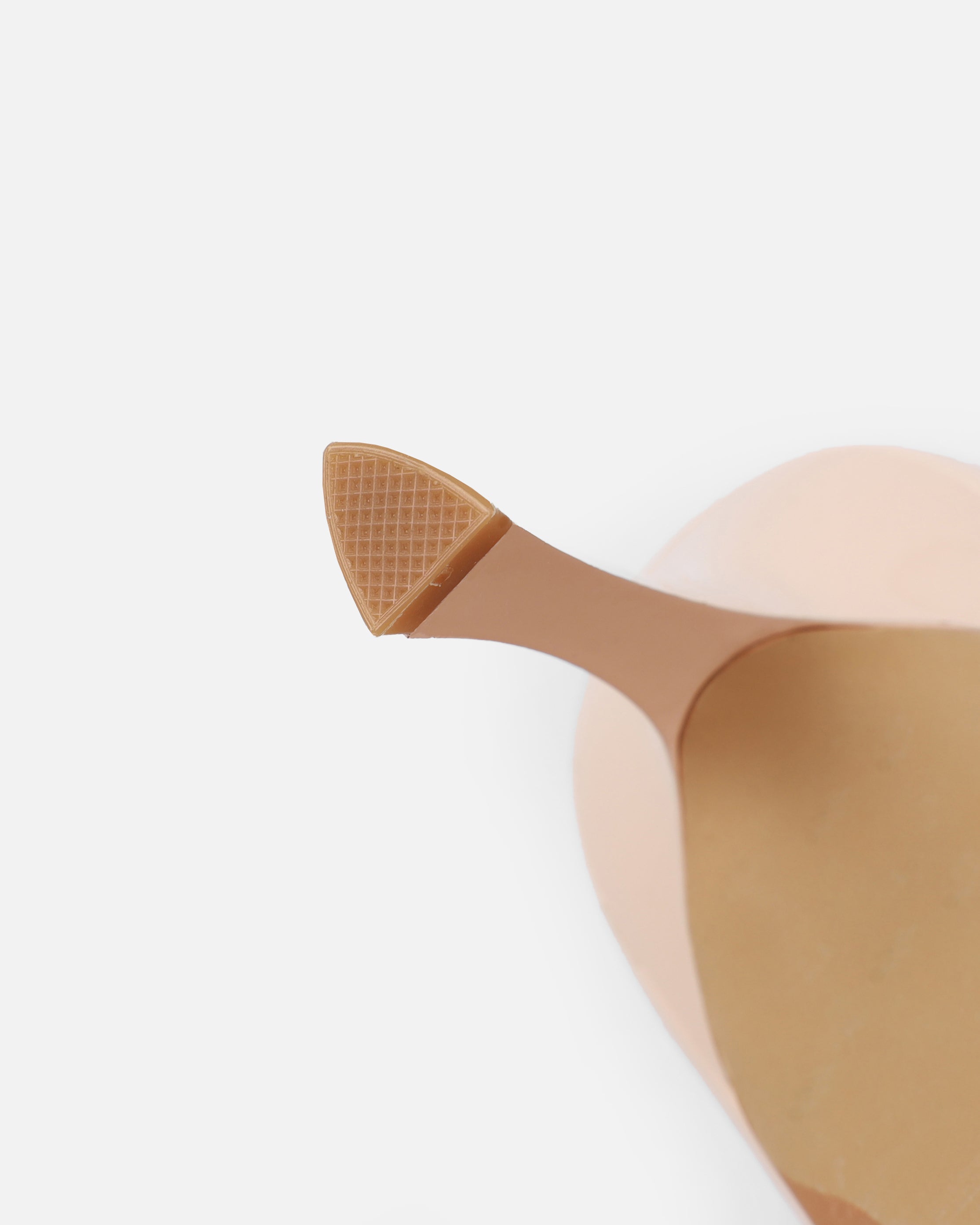 Laylin Clear Nude Diamante Sling Back Court Shoes | SIMMI London