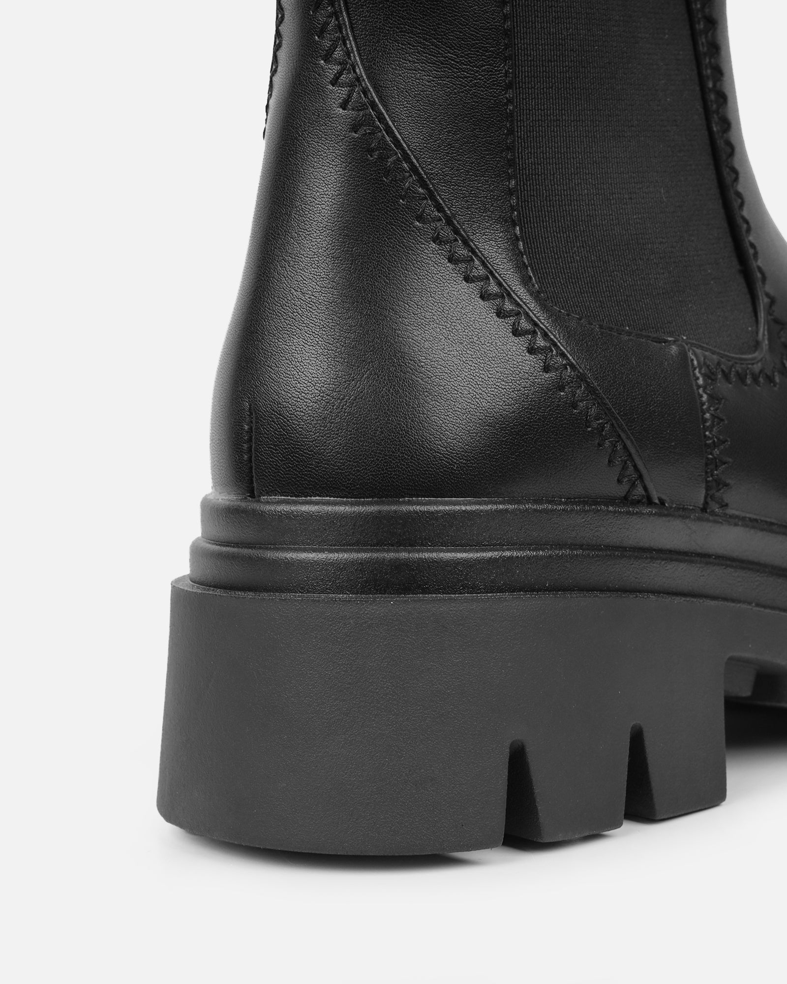 Darwen Black Chunky Ankle Boots | SIMMI London