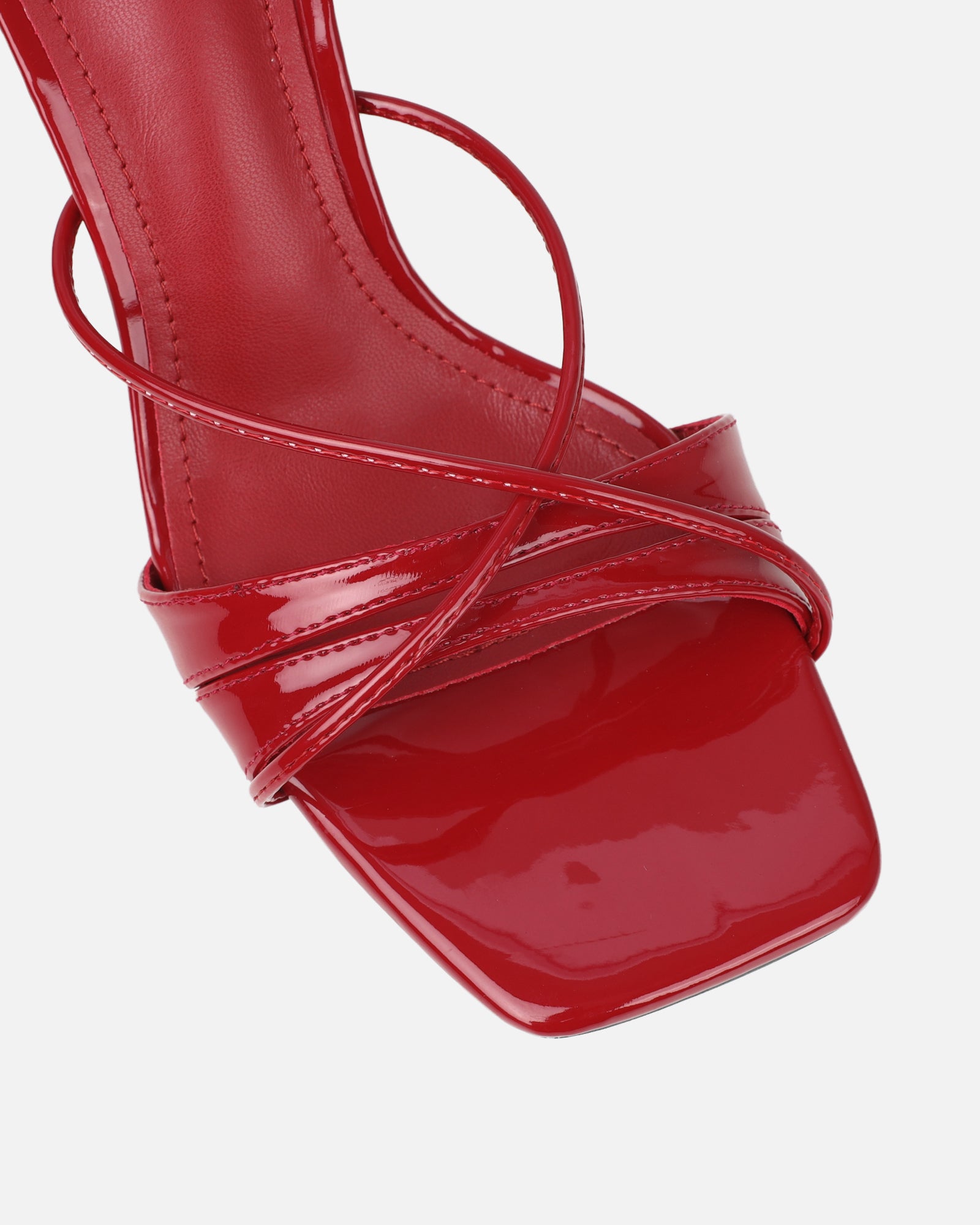 Danique Red Patent Mules | SIMMI London