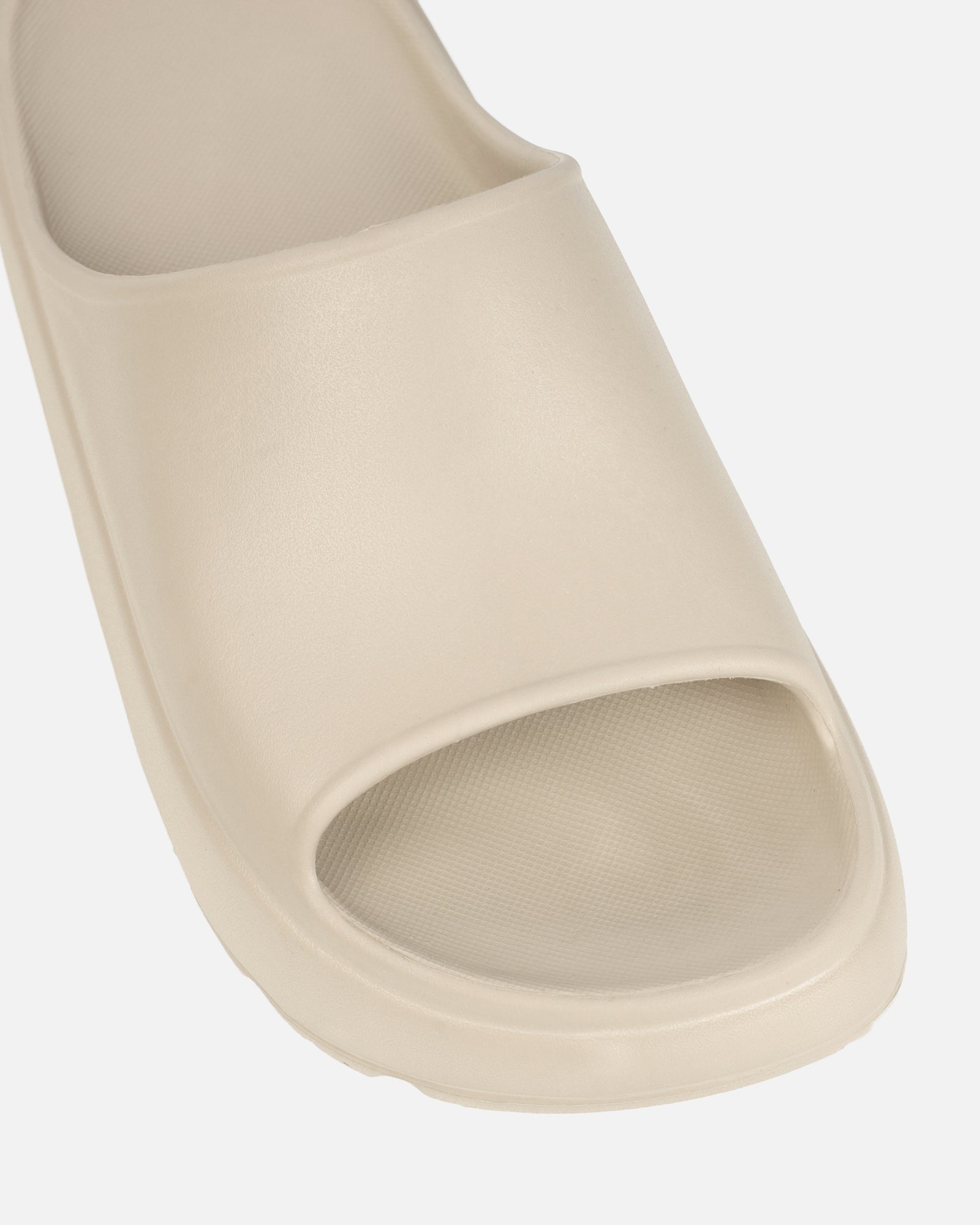 Malu mocha chunky flatform moulded sliders | SIMMI London