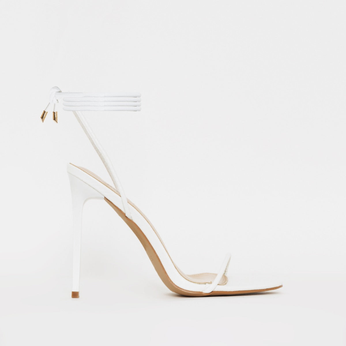 Faux Snake Cuff Stiletto Heels