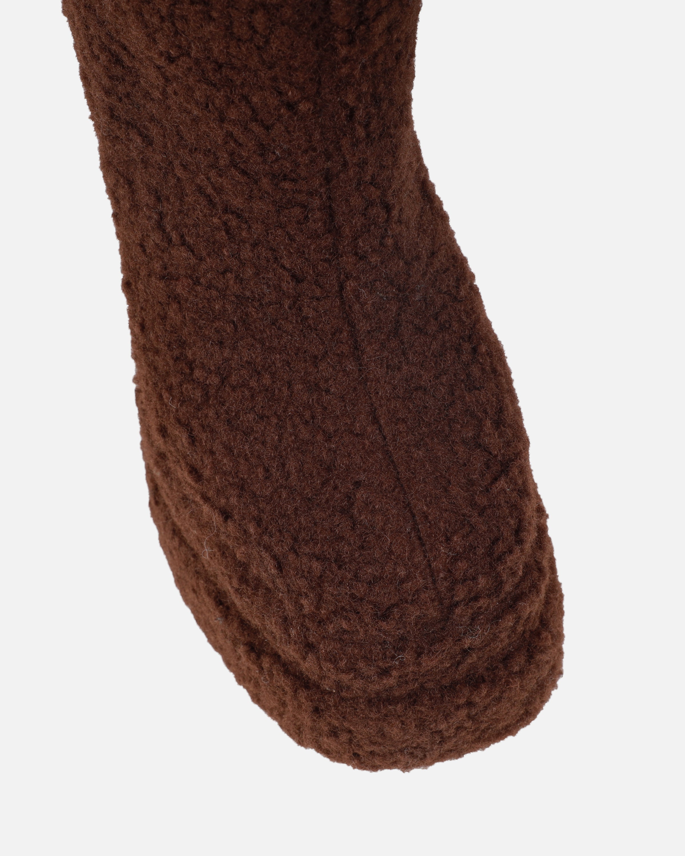 Cayman Brown Teddy Faux Fur Platform Boots | SIMMI London