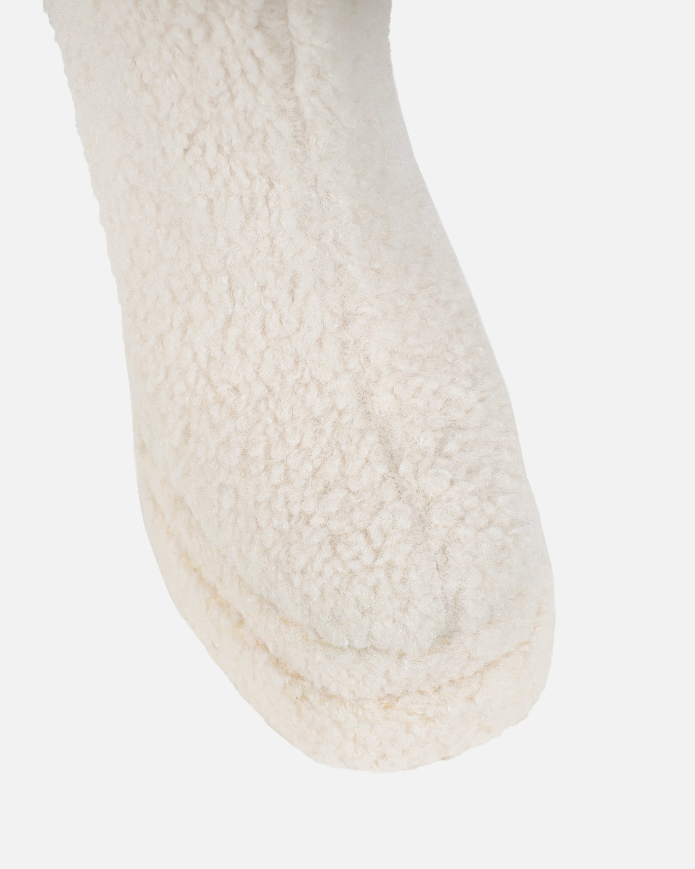 Cayman Cream Teddy Faux Fur Platform Boots | SIMMI London