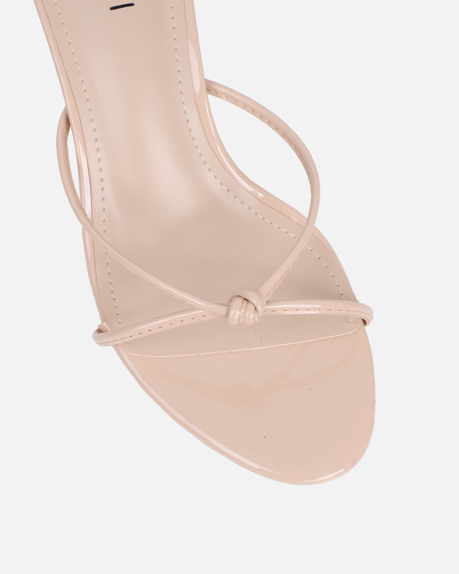 Mines Stone Patent Mid Heel Mules | SIMMI London