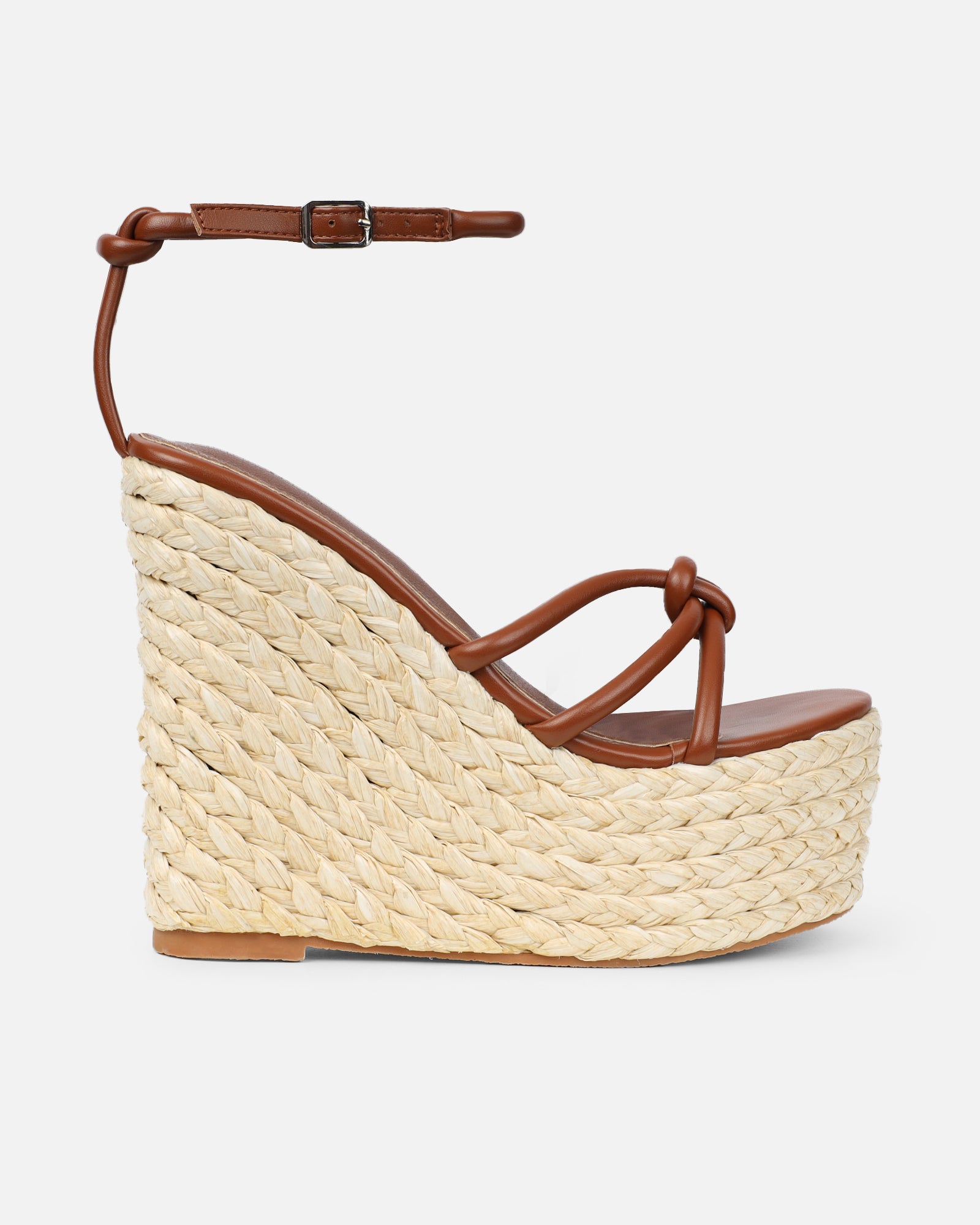 Monii Tan Espadrille Wedges | SIMMI London