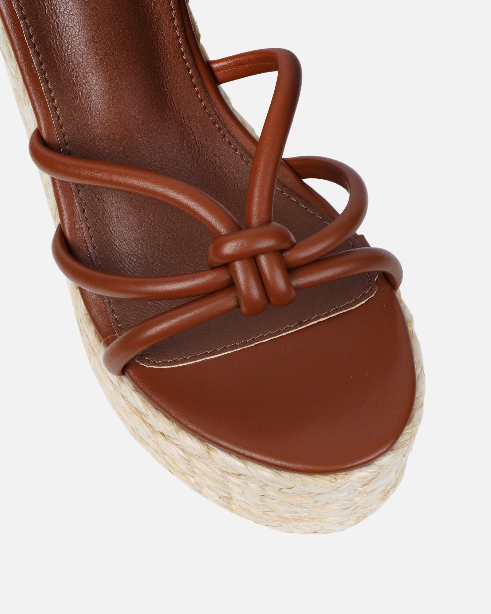 Monii Tan Espadrille Wedges | SIMMI London