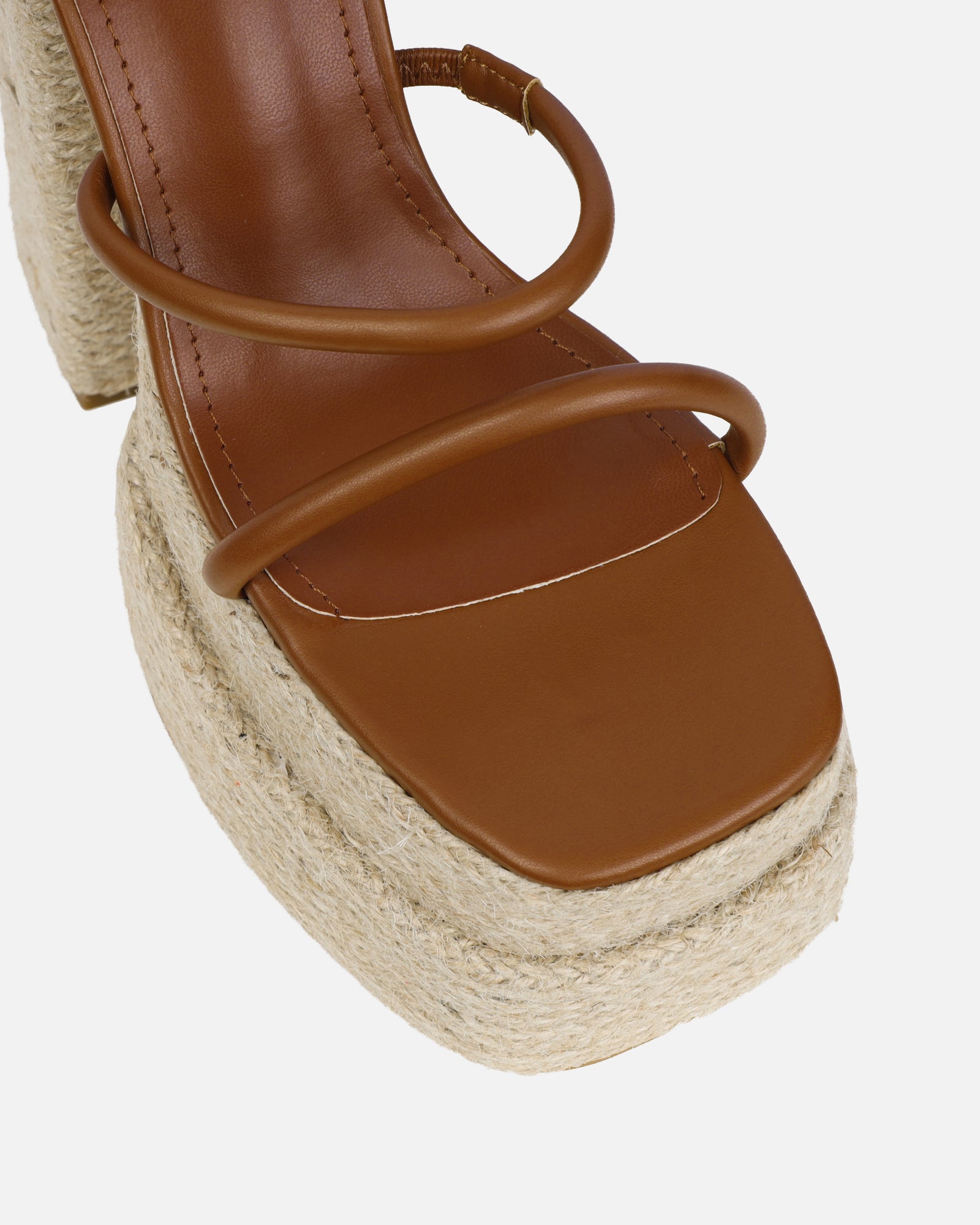 Nadima Tan Platform Espadrille Sandals | SIMMI London