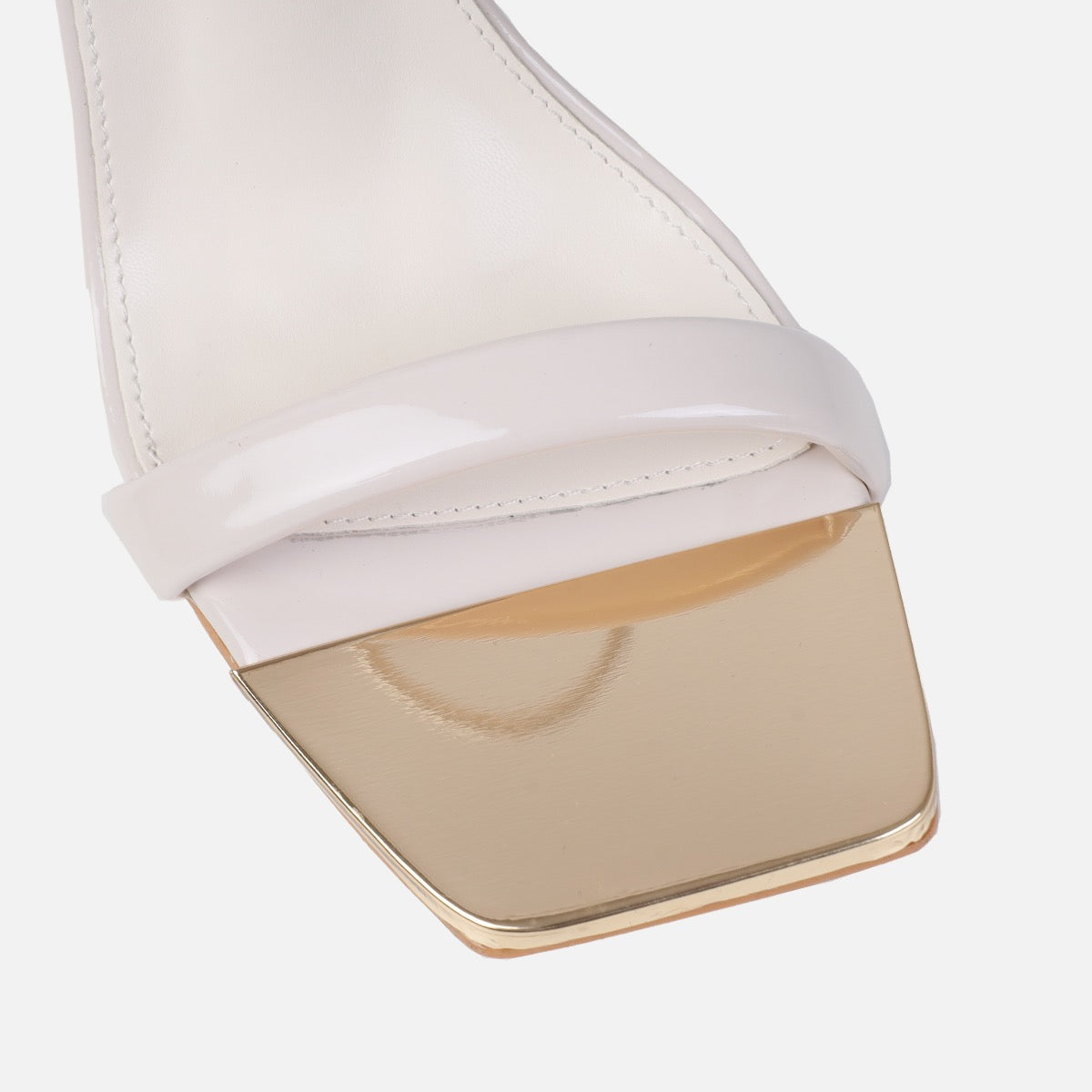 Nuris Stone Patent Lace Up Heels| SIMMI London