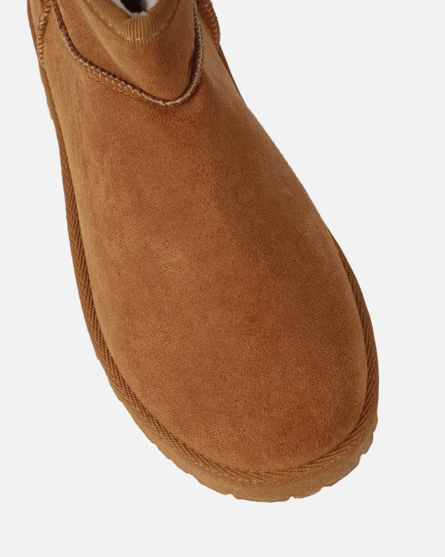 Oliver Tan Faux Suede Mini Boots | SIMMI London