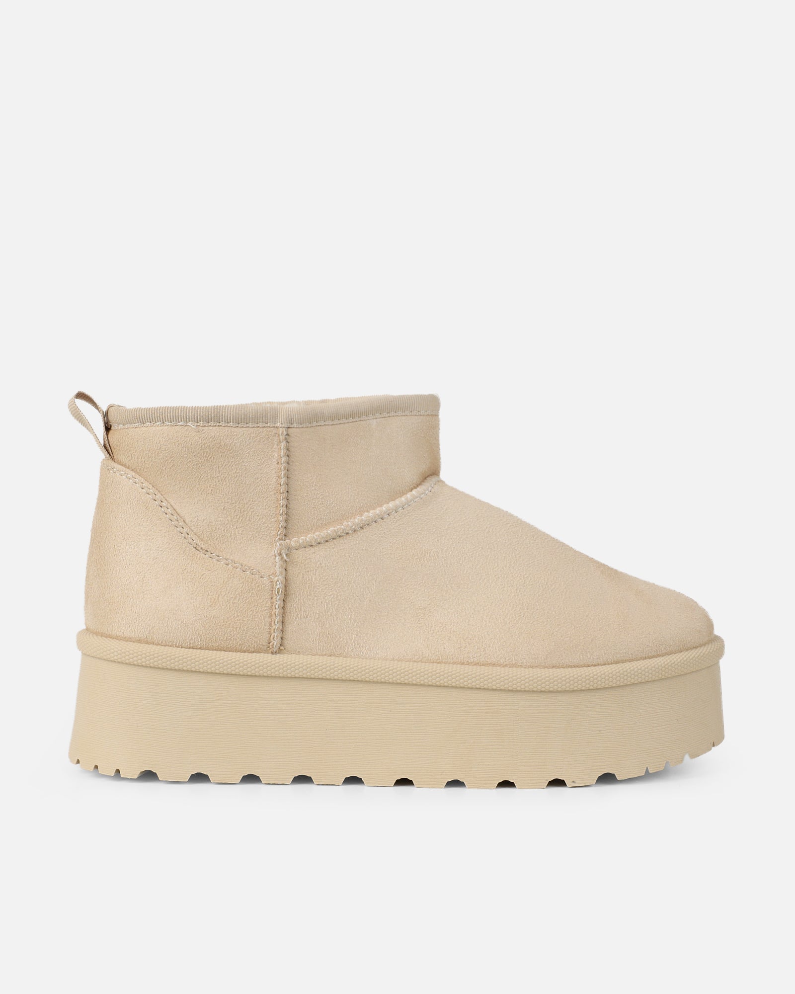 Olly Oat Faux Suede Platform Boots | SIMMI London