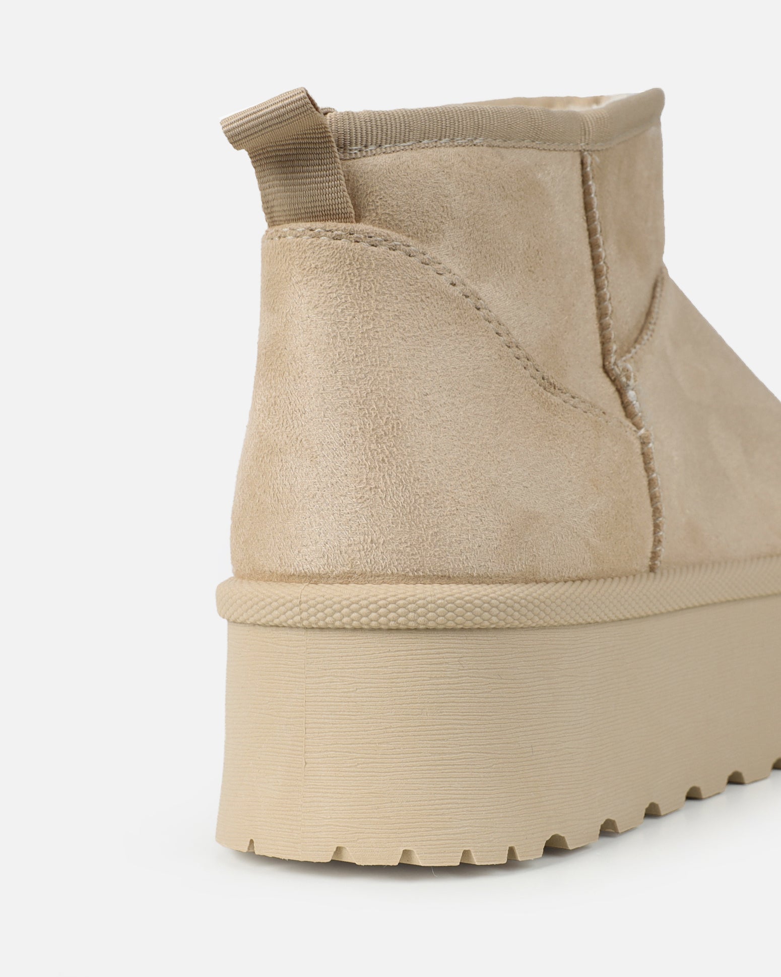 Olly Oat Faux Suede Platform Boots | SIMMI London