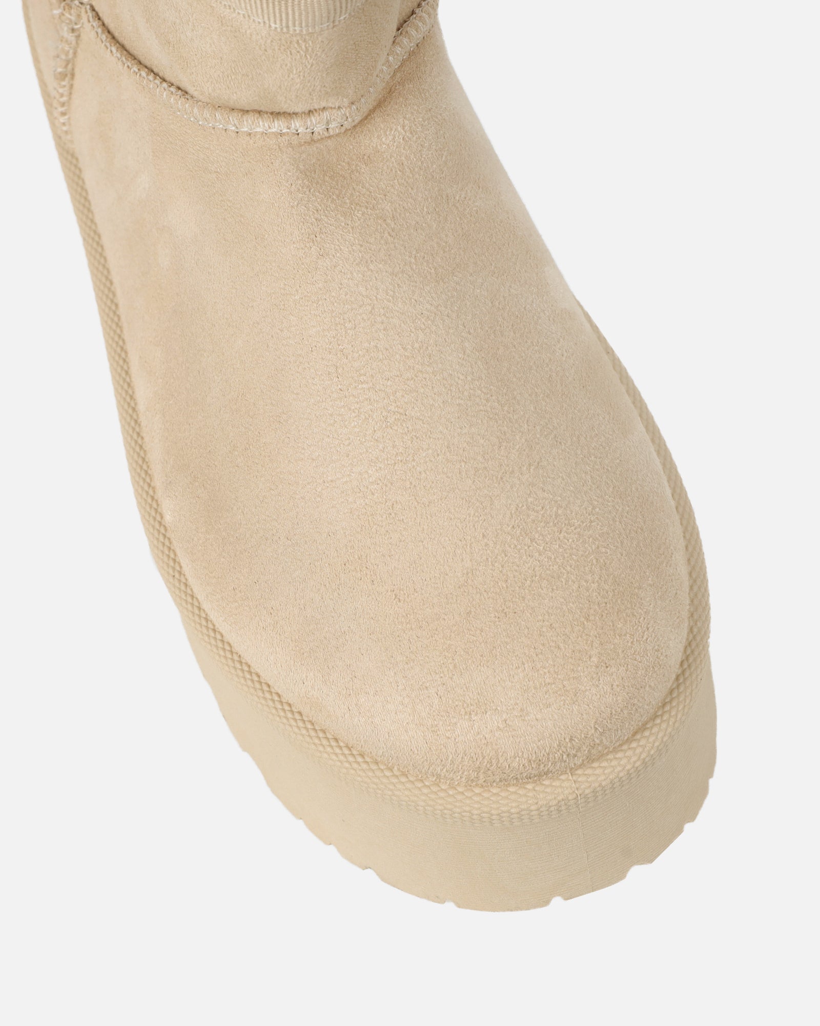 Olly Oat Faux Suede Platform Boots | SIMMI London