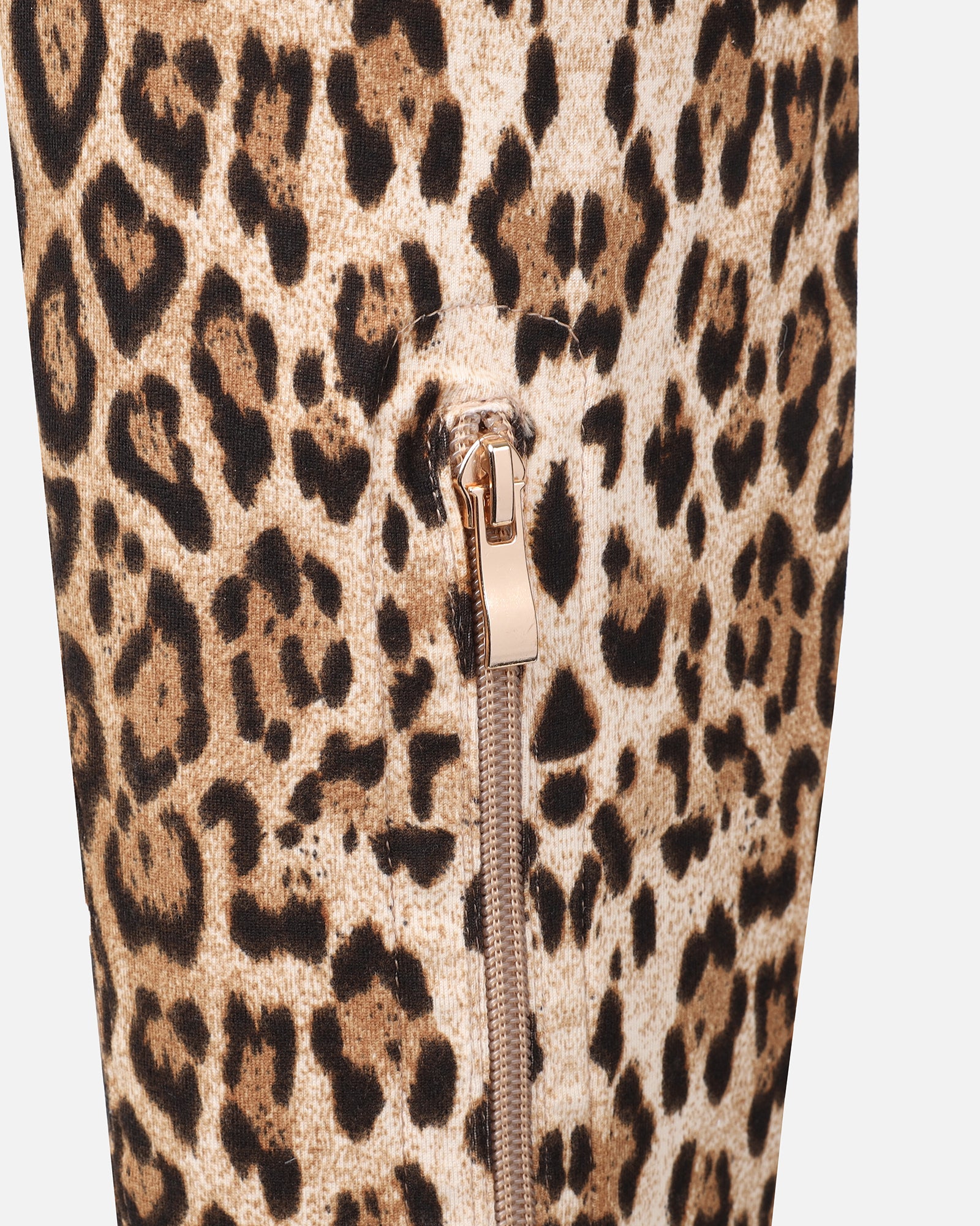 Lester leopard print stiletto over the knee boots | SIMMI London