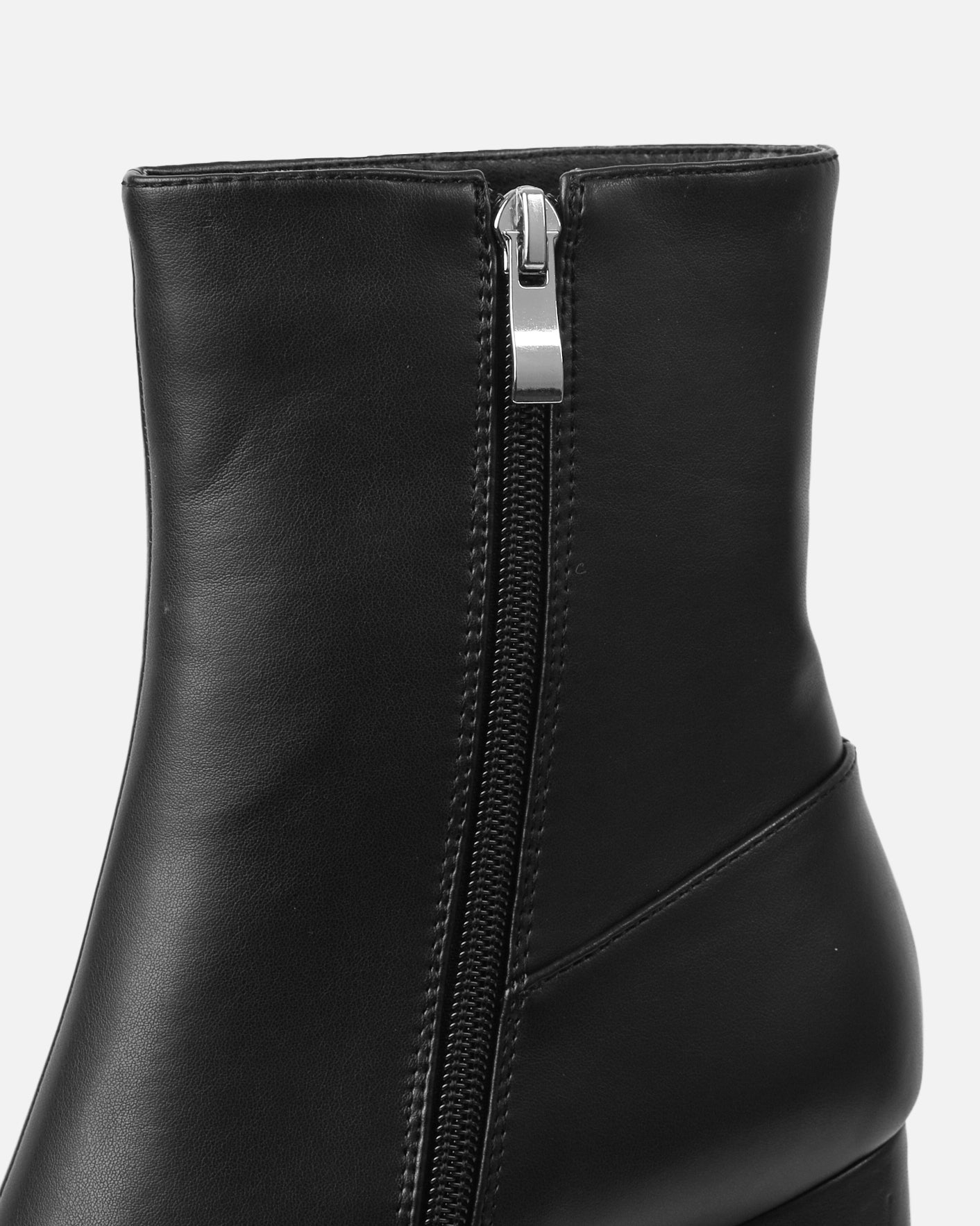 Pascal Black Platform Ankle Boots | SIMMI London
