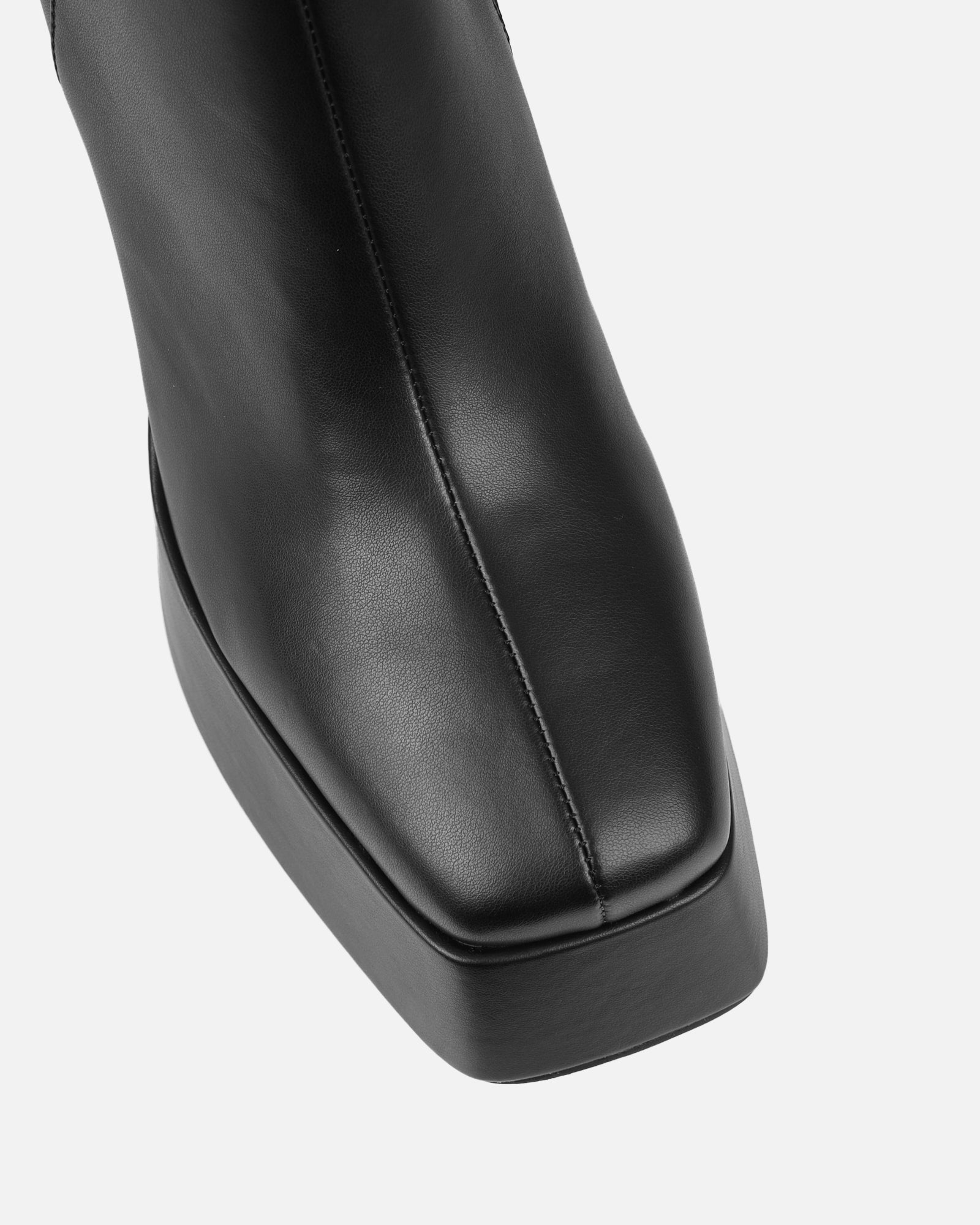 Pascal Black Platform Ankle Boots | SIMMI London