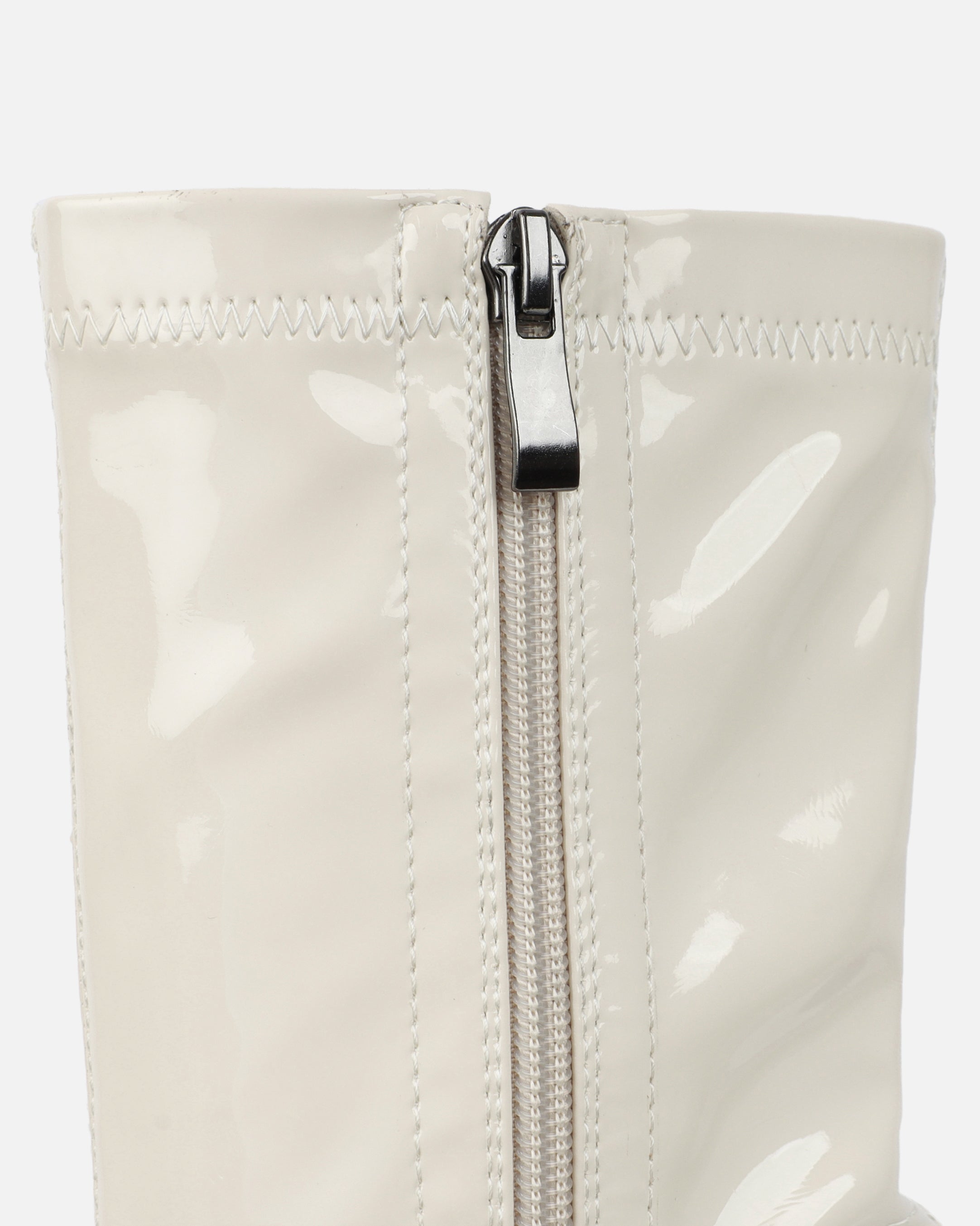 Prince Stone Patent High Heeled Pointed Toe Sock Boots | SIMMI London