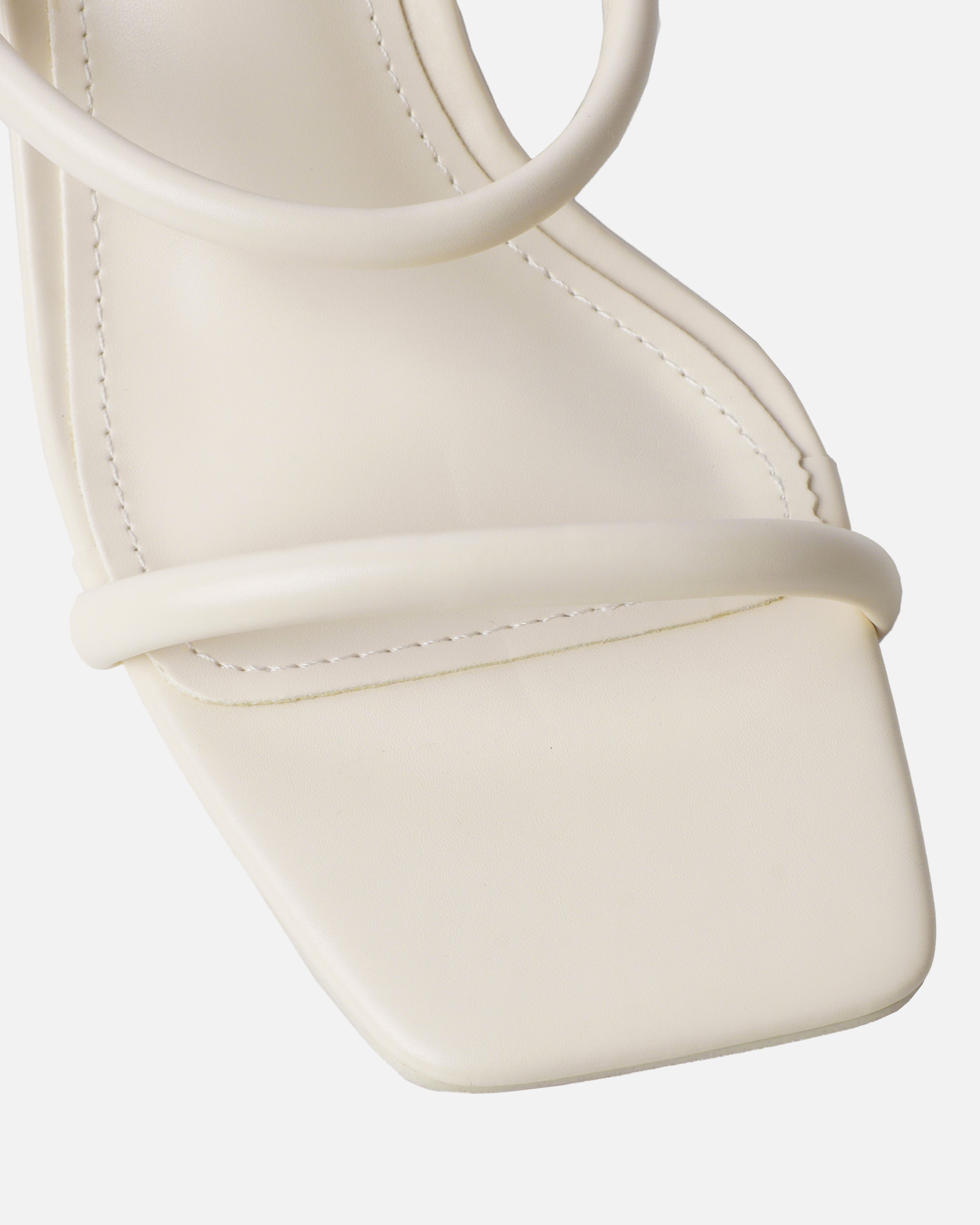 Prissy Stone Block Mid Heel Mules | SIMMI London