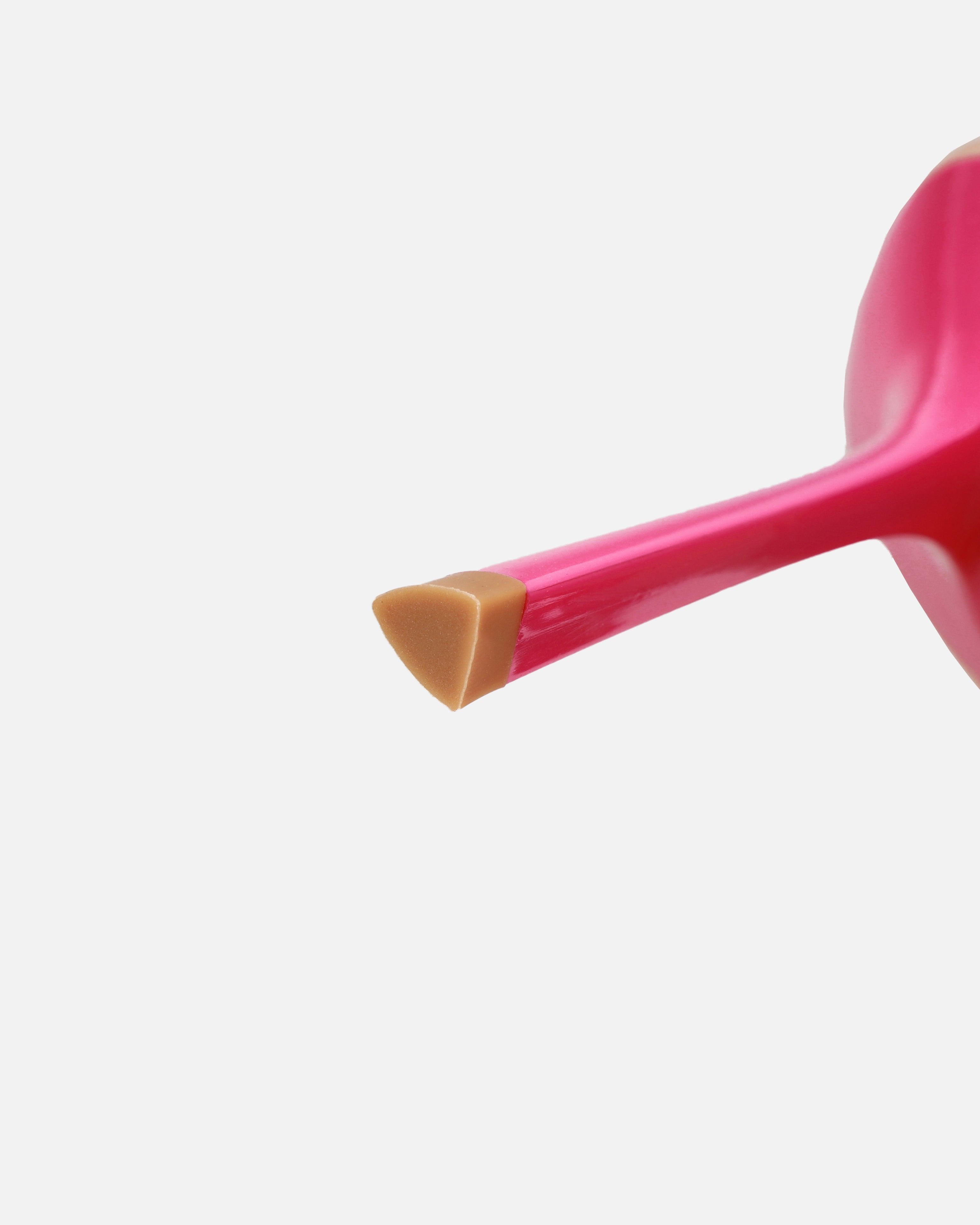 Tasha Ghouri Ratana Pink Raffia Toe Thong Heels | SIMMI London