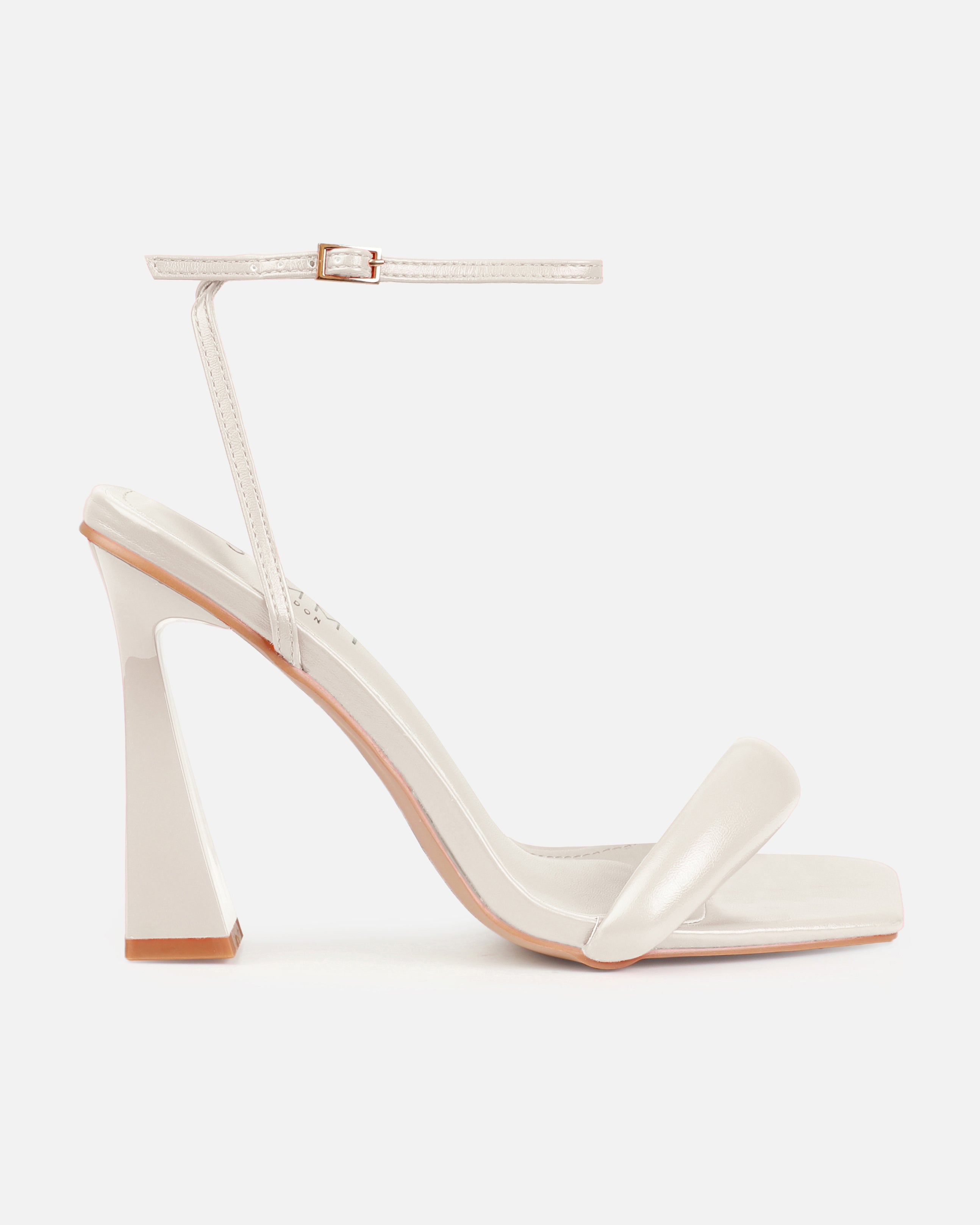 Tasha Ghouri Riva Stone Padded Block Heels | SIMMI London