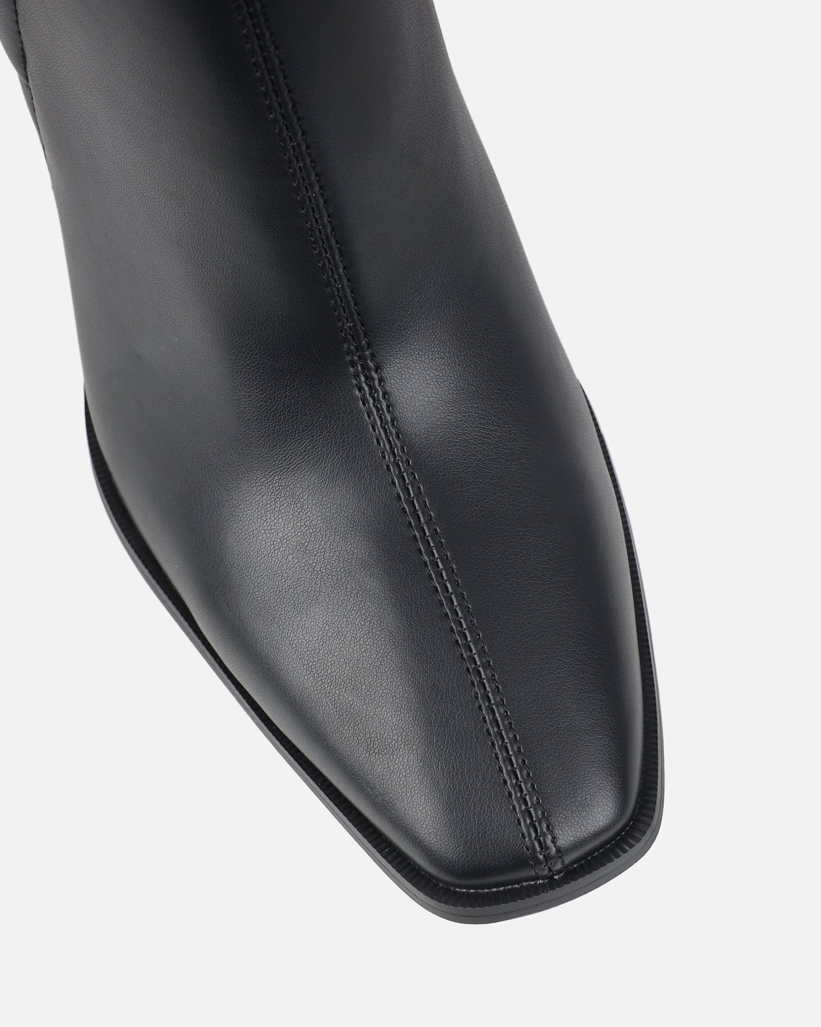 Ronald Black Block Heeled Ankle Boots | SIMMI London